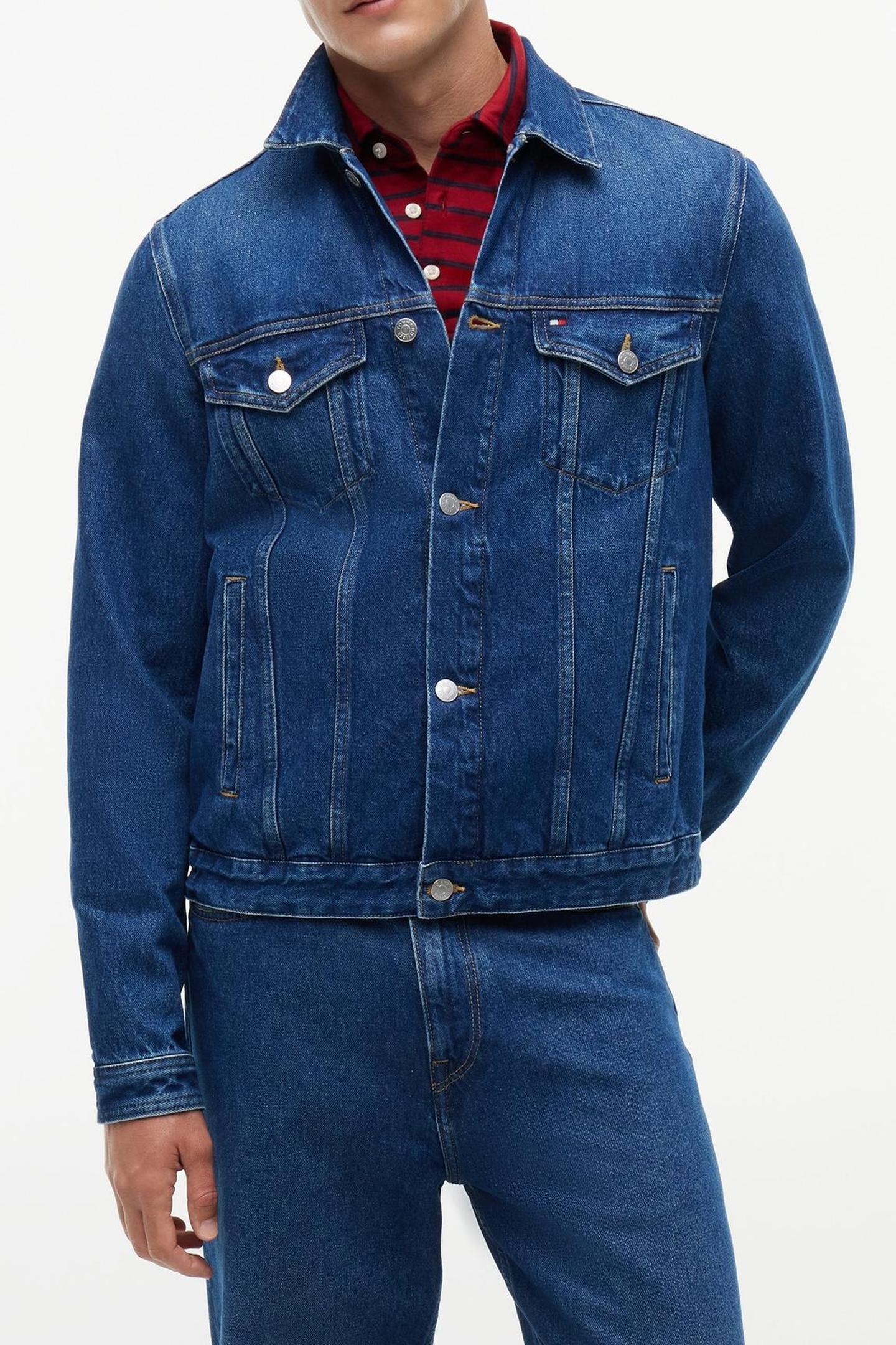 REGULAR TRUCKER JACKET IKE BLUE 2