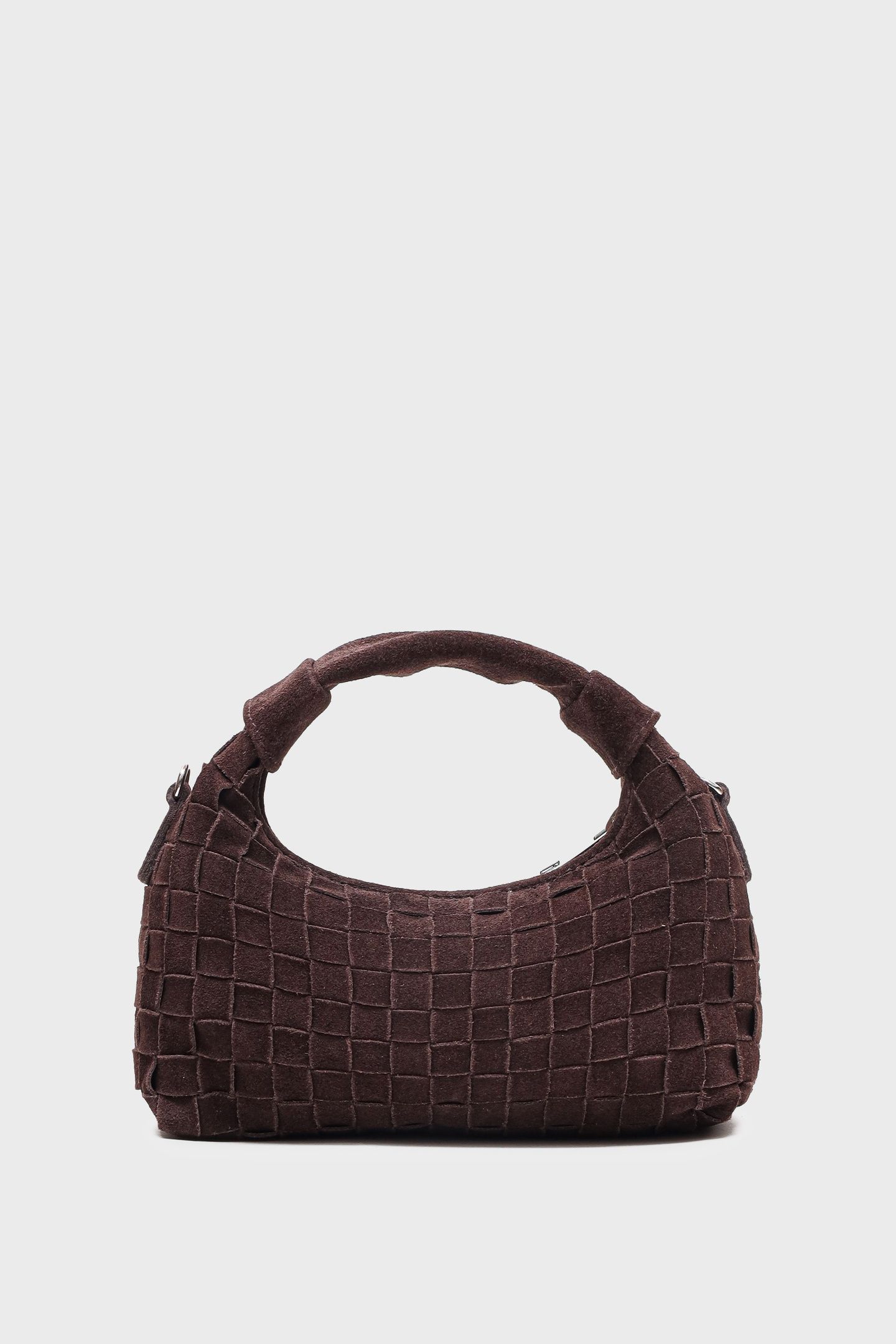 MINI DANDY BRAIDED SUEDE CHOCOLATE 4