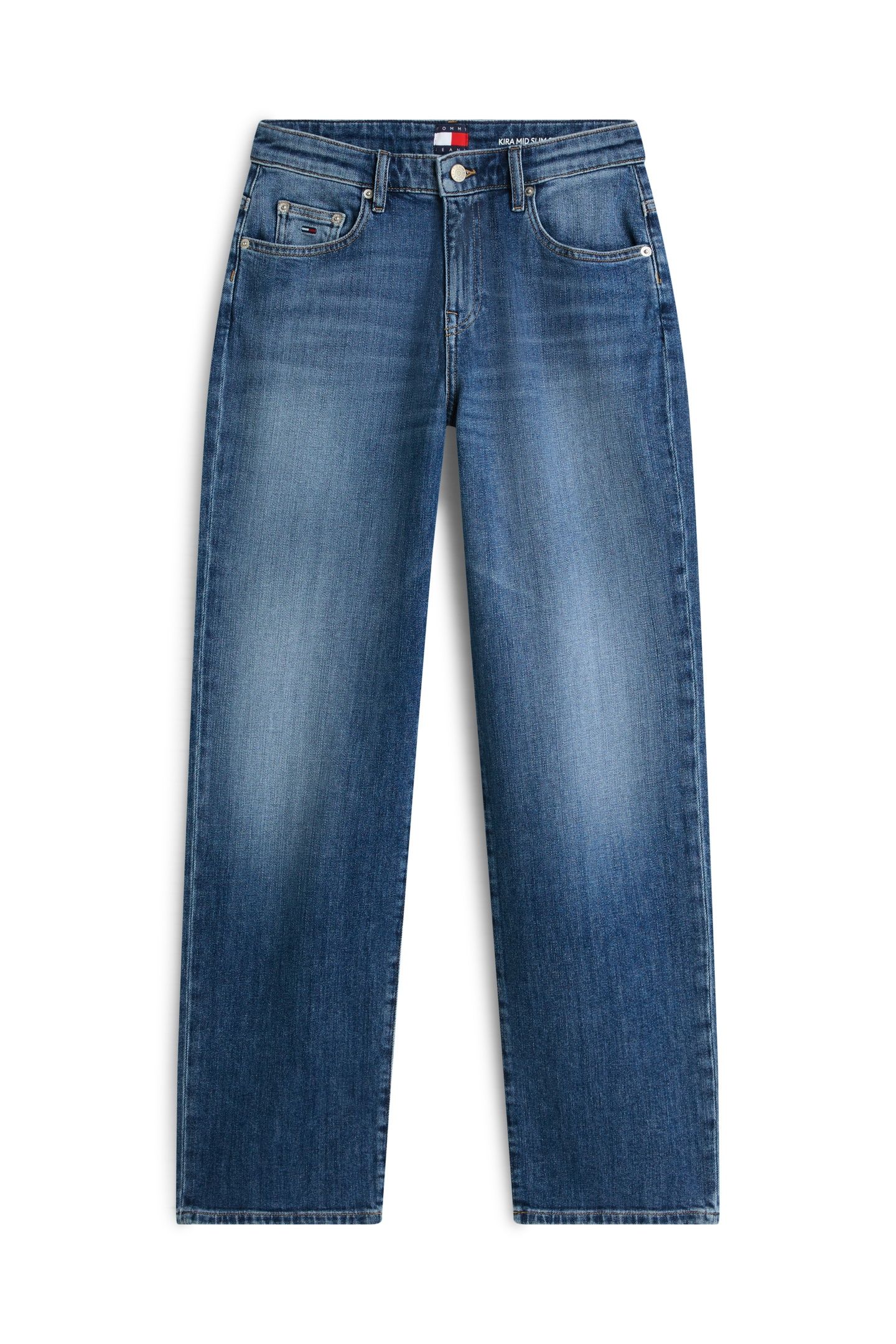 KIRA SLIM STRAIGHT DENIM MEDIUM 4
