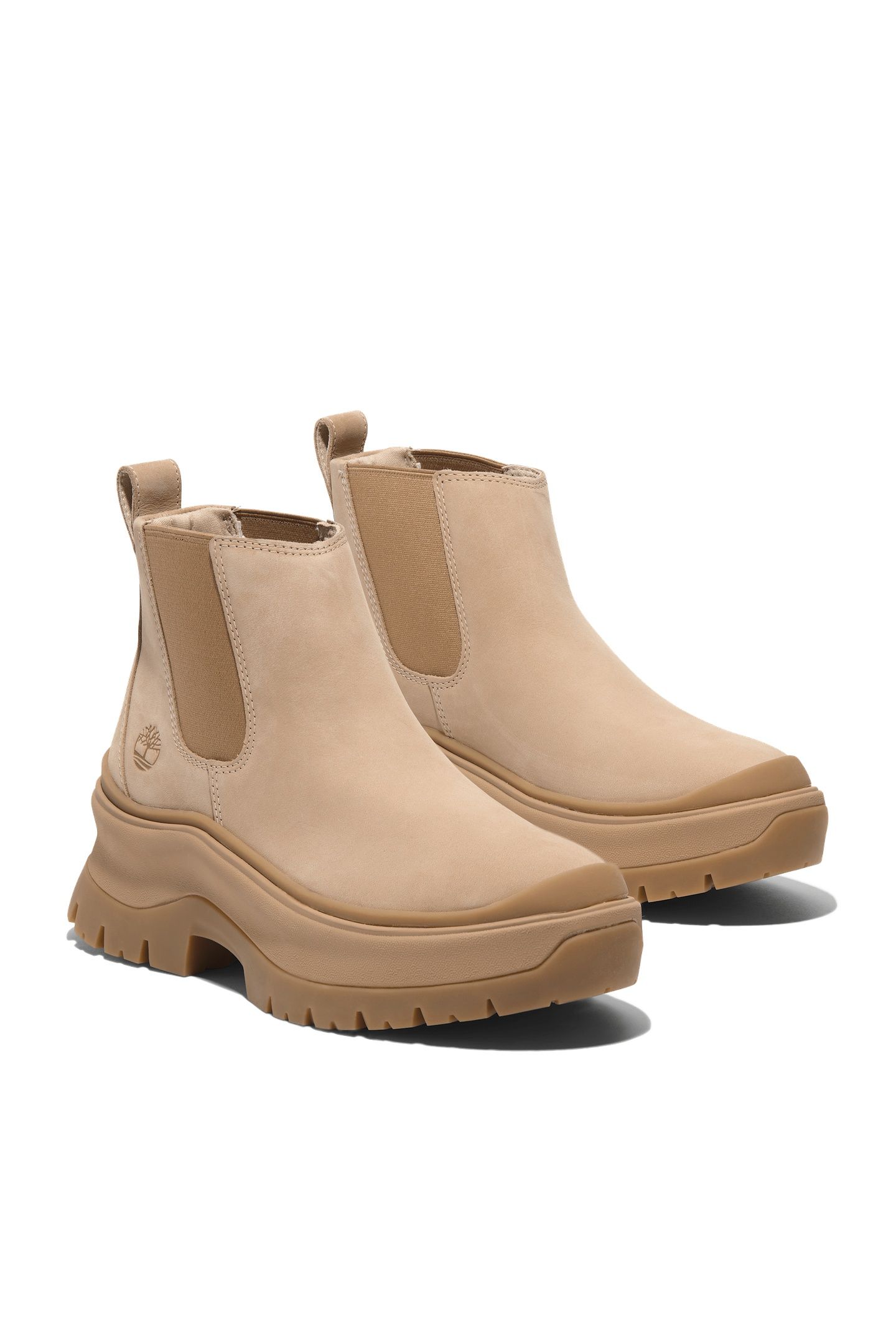 ROXIE LANE MID CHELSEA BOOT LIGHT BEIGE NUBUCK 4
