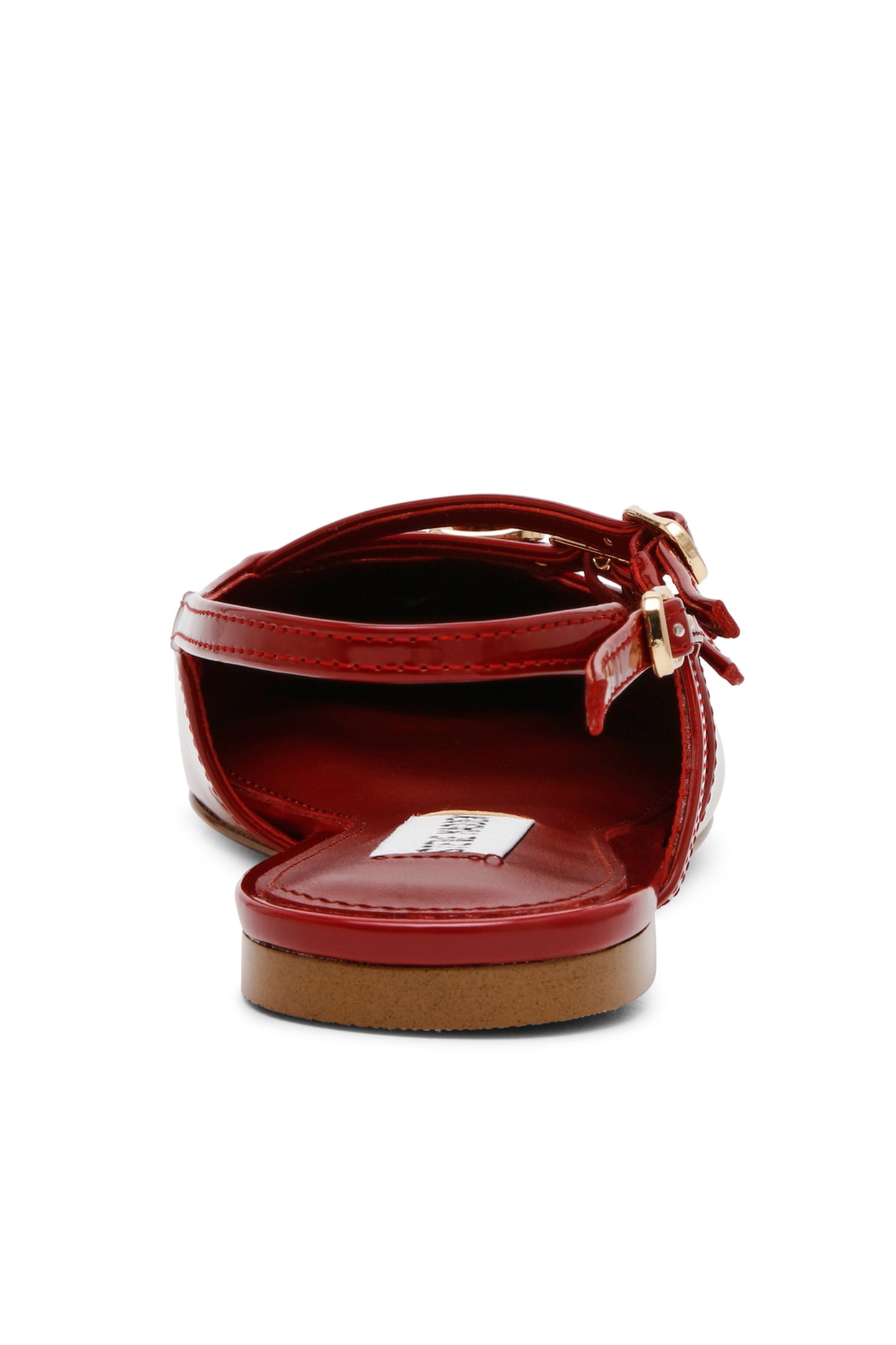 CIANNA FLAT SHOES WINE PATENT 5