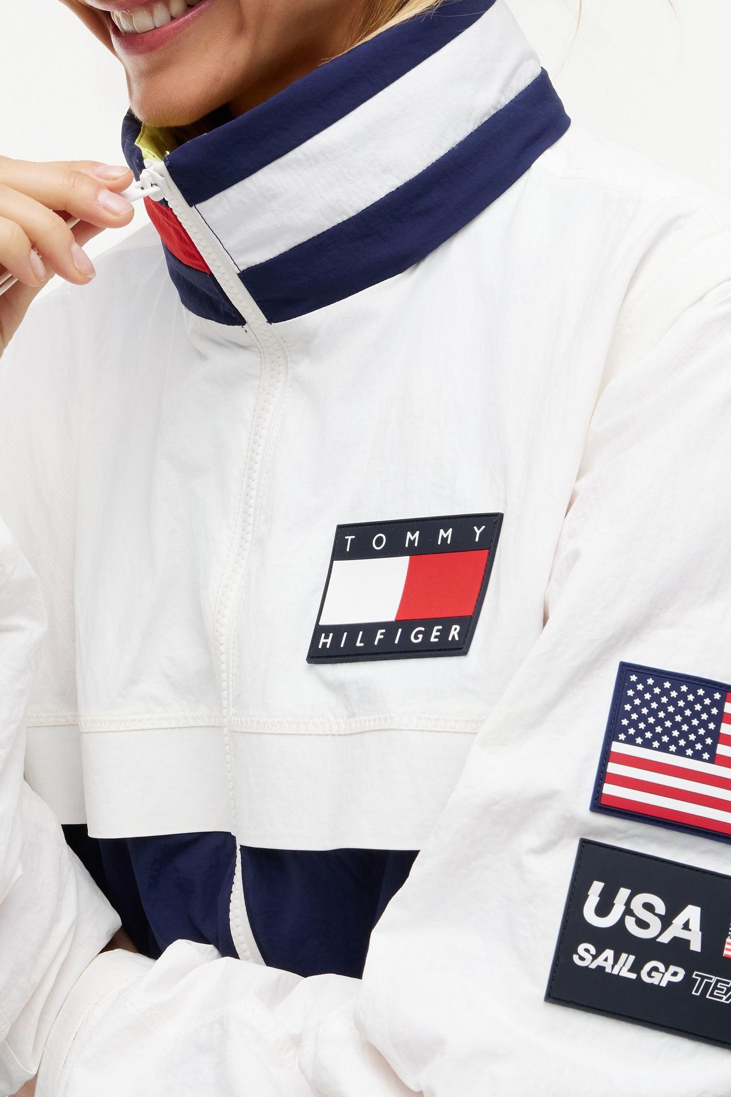 UNISEX US COLORBLOCK ECRU/YALE NAVY 6
