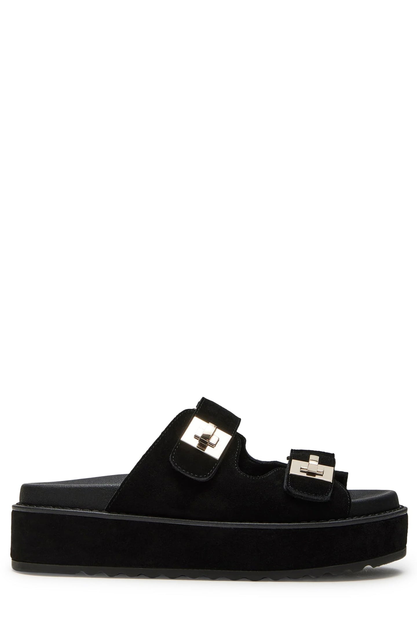 BIGSCHMONA SANDALS BLACK SUEDE 1