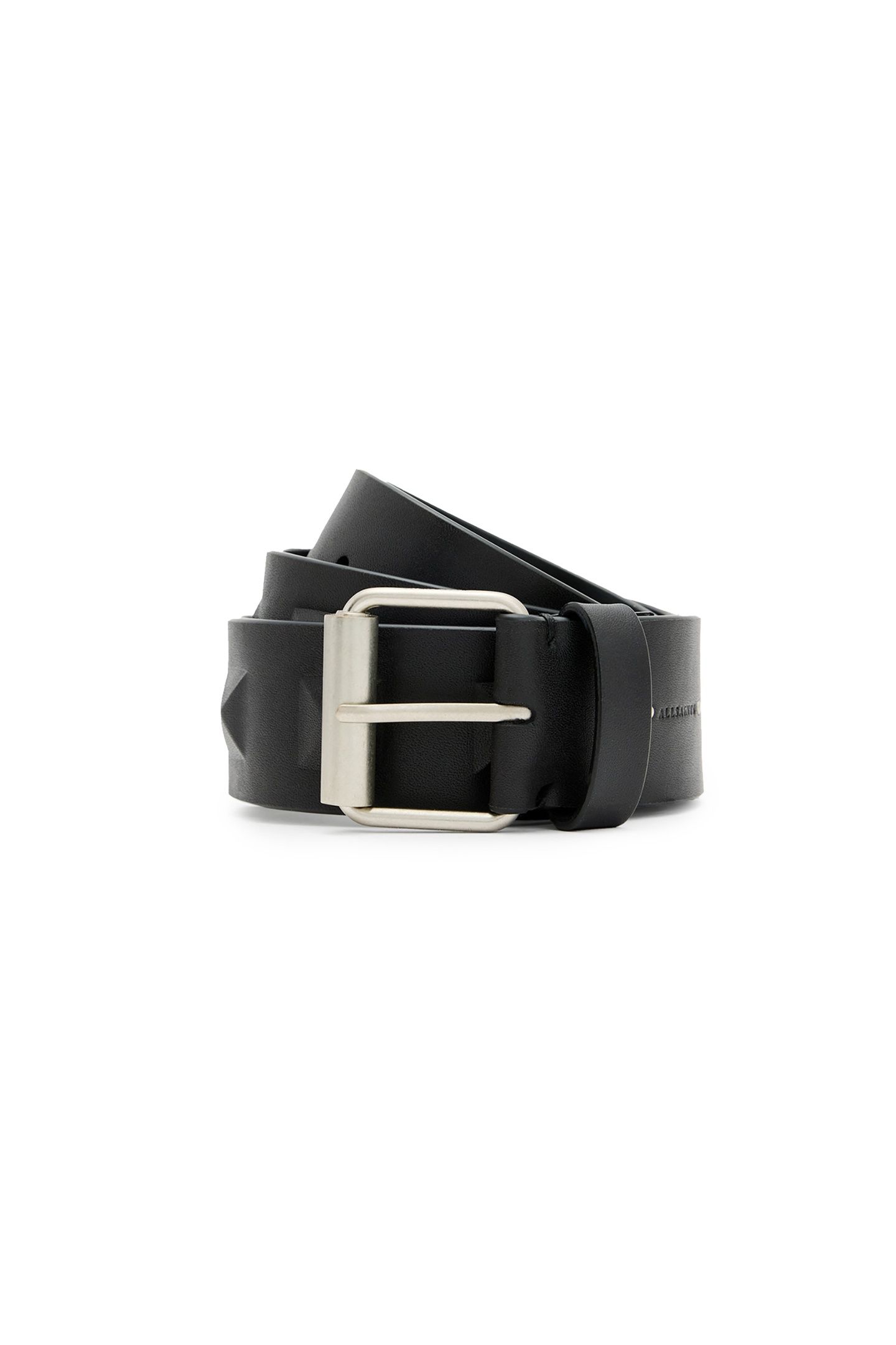 STEVIE STUD BELT BLACK/ANTQ NICKEL 1