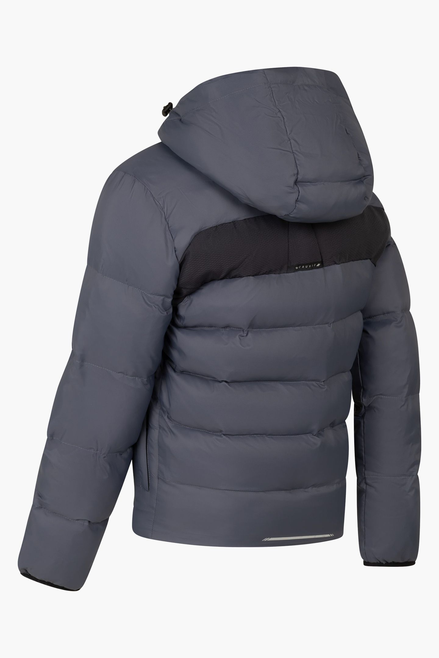 HEMATITE PUFFER DARK GREY 2