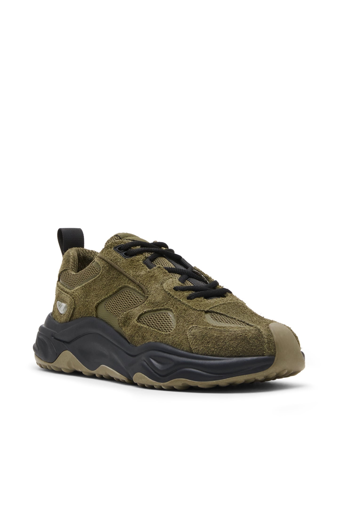 SERPENT-H SNEAKERS OLIVE SUEDE 2