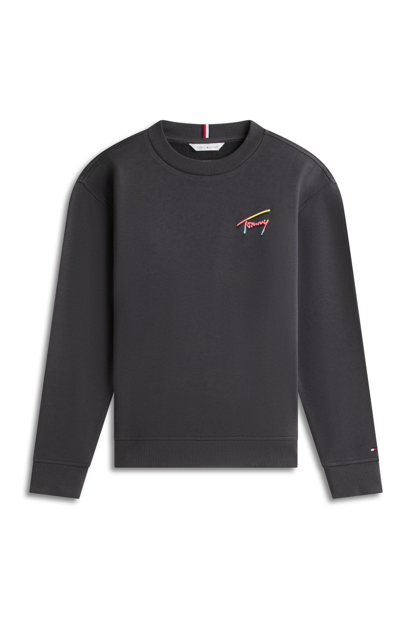 BOYS TOMMY SEASONAL SWEATER WASHED BLACK 4