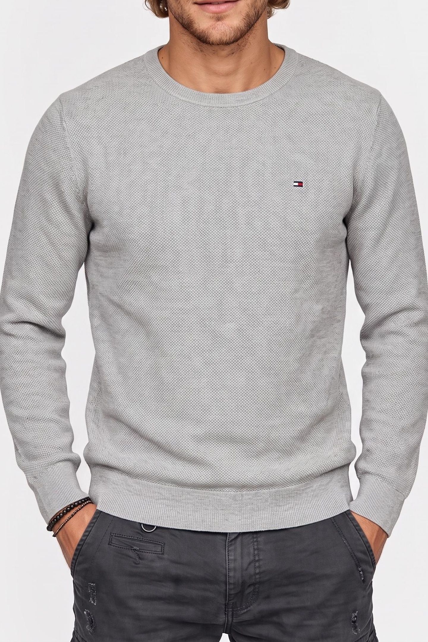 ESSENTIAL STRUCTURE LIGHT GREY HEATHER 1