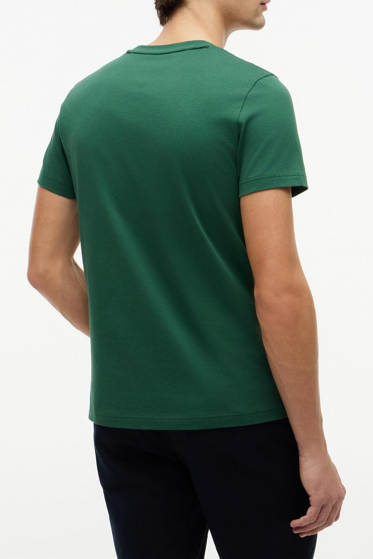 TOMMY LOGO TEE STREET GREEN 2