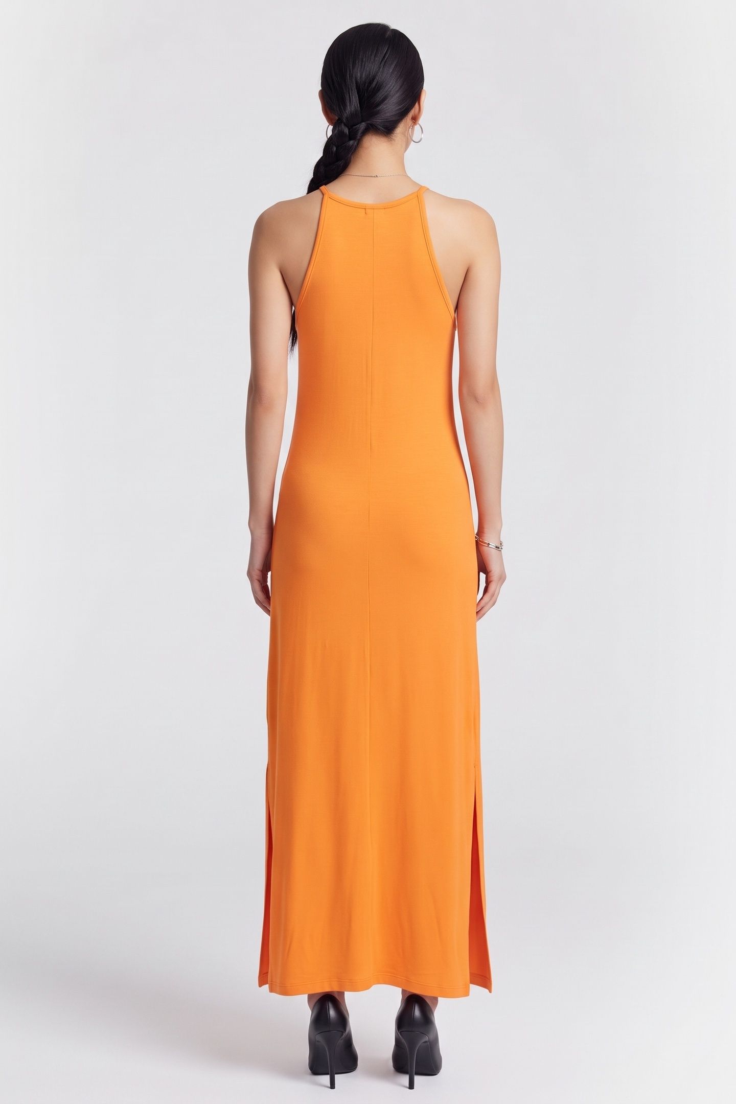 LOU DRESS ORANGE 2