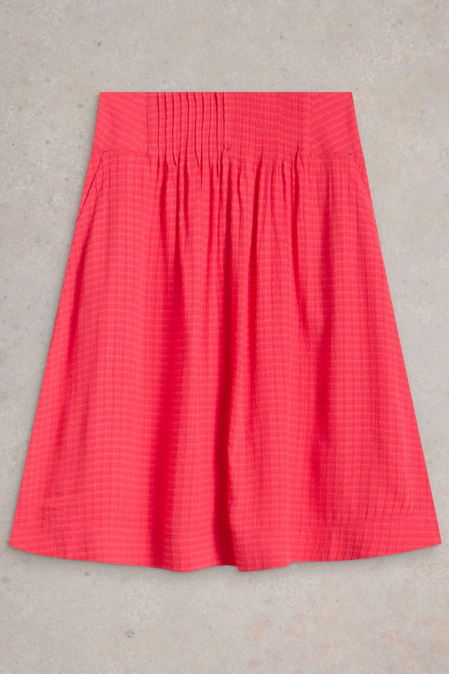 CHARLOTTE MIDI SKIRT DARK PINK 4