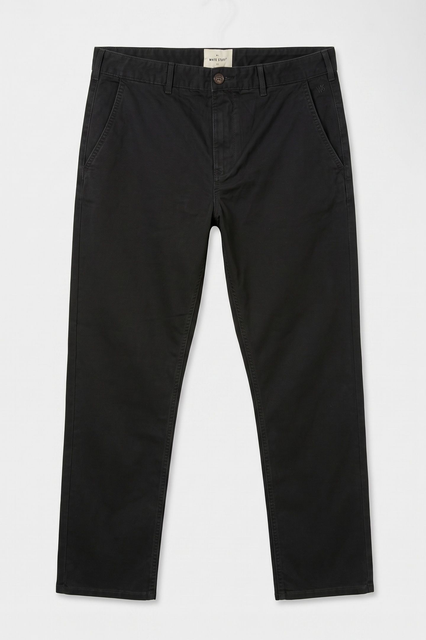 ELM CHINO TROUSER PURE BLACK 3