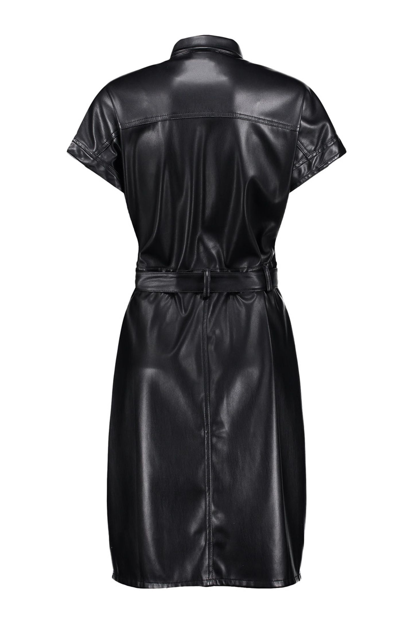 DRESS PU BLACK 2