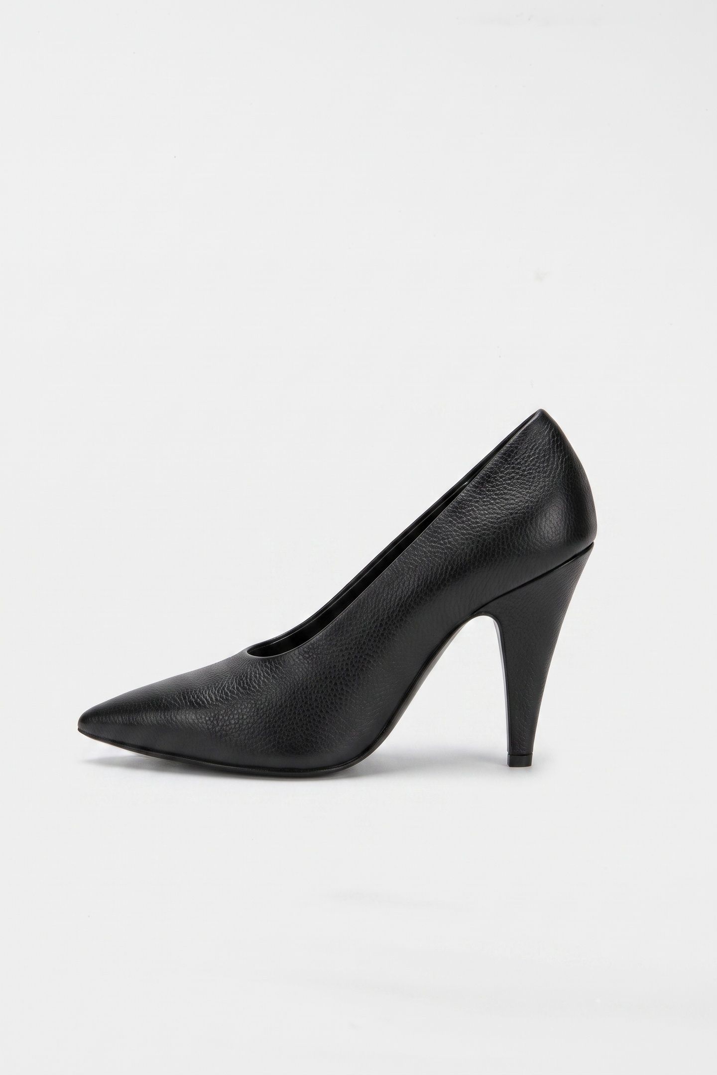 GOATSKIN PUMP BLACK 2