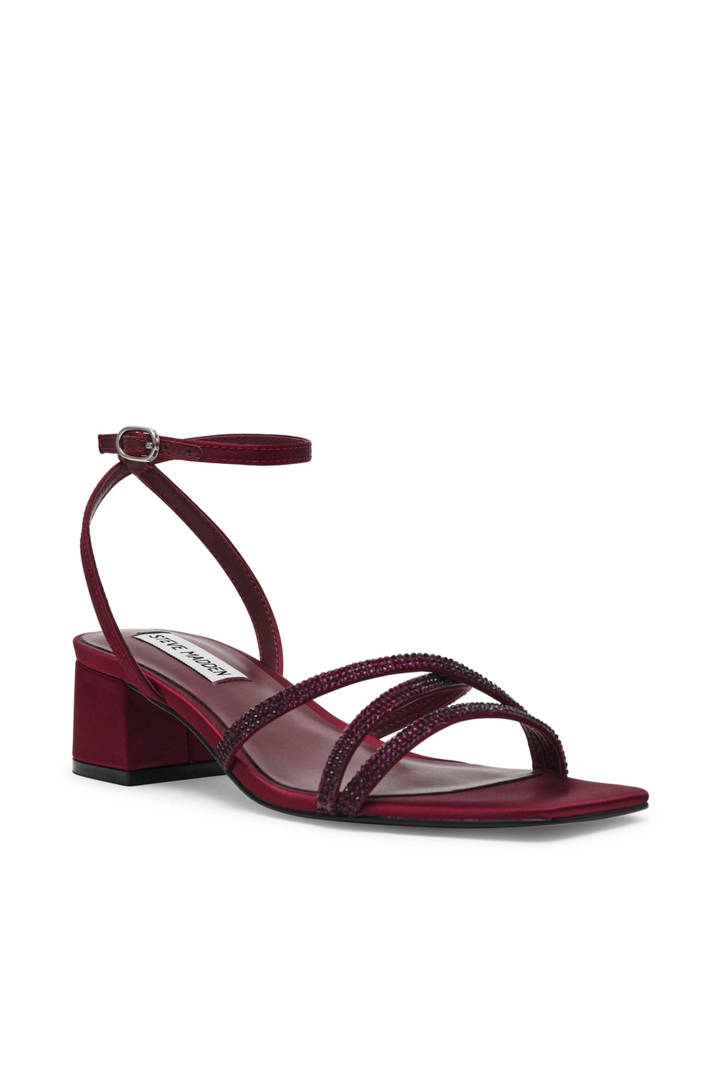 GABBY SANDALS DARK CHERRY LACQ 2