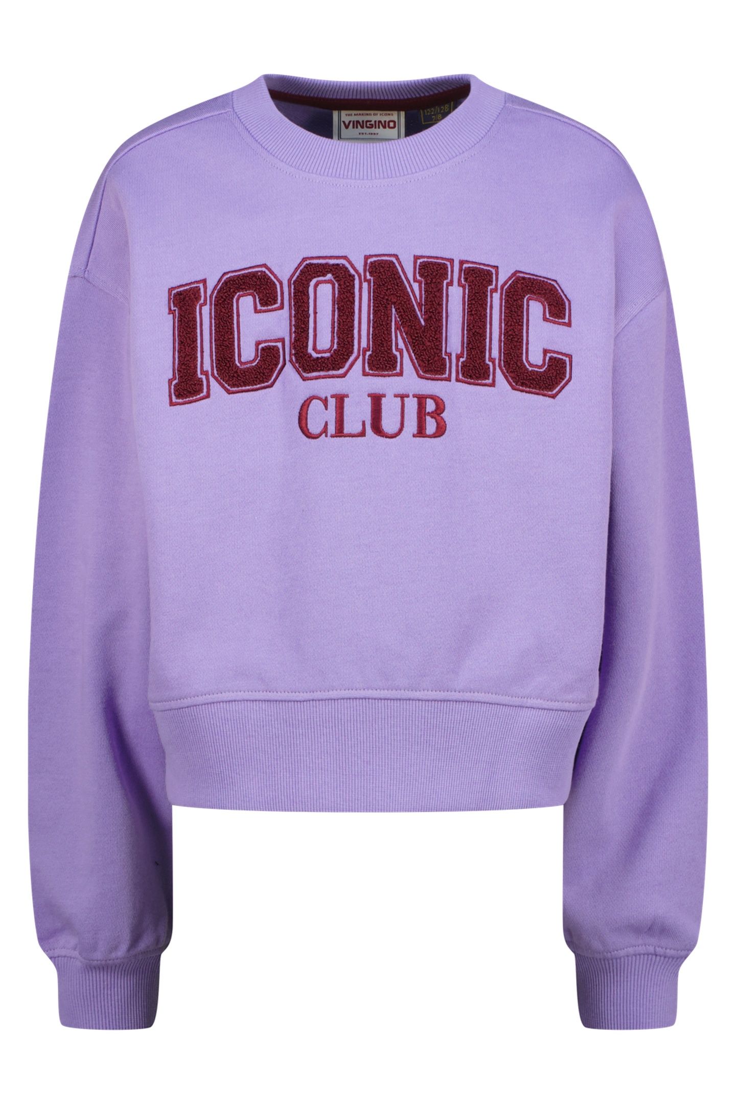 GIRLS NORALIE SWEATER VERBENA LILAC 1