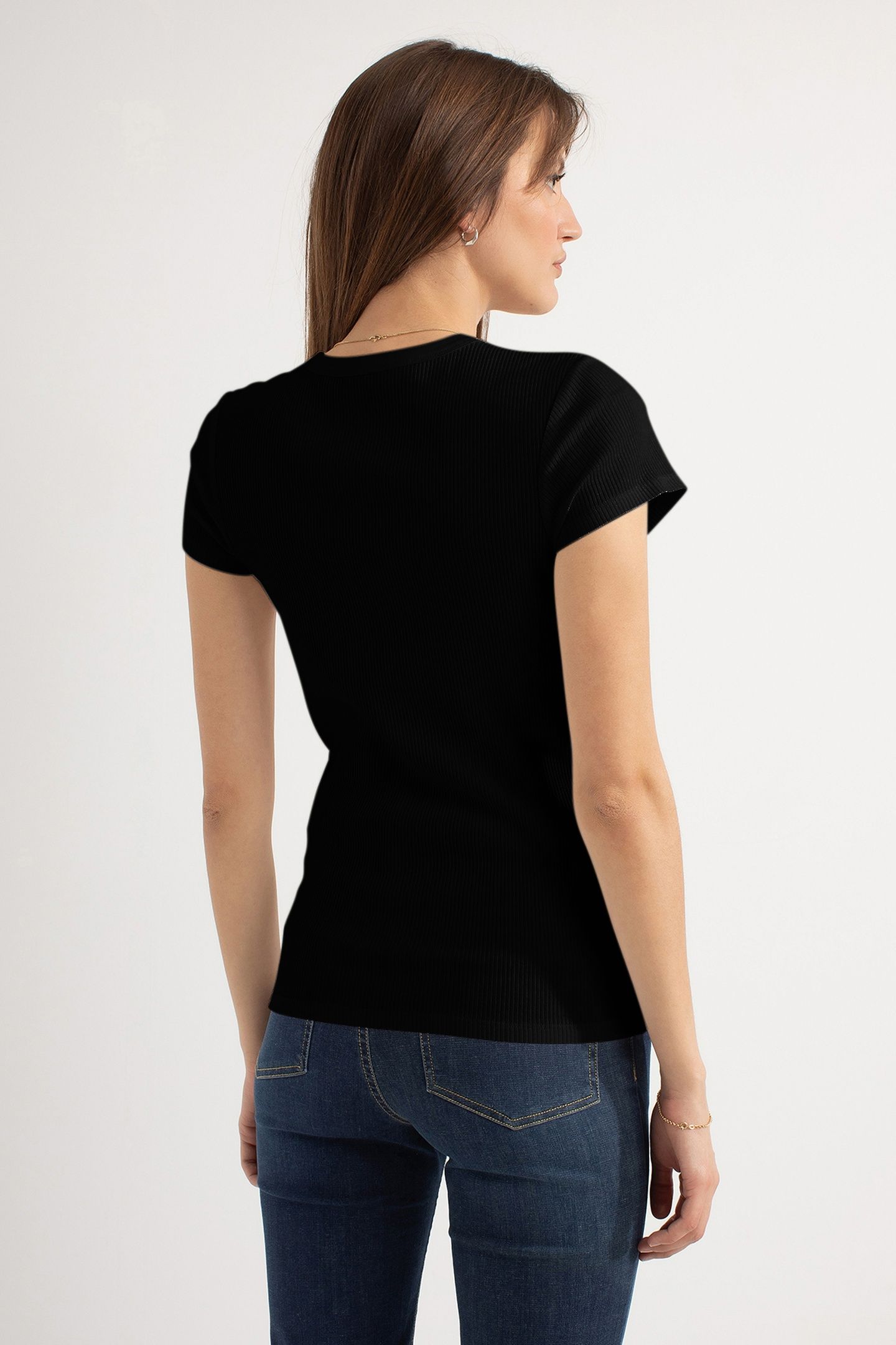 HARLEY SS RIB T-SHIRT BLACK 2