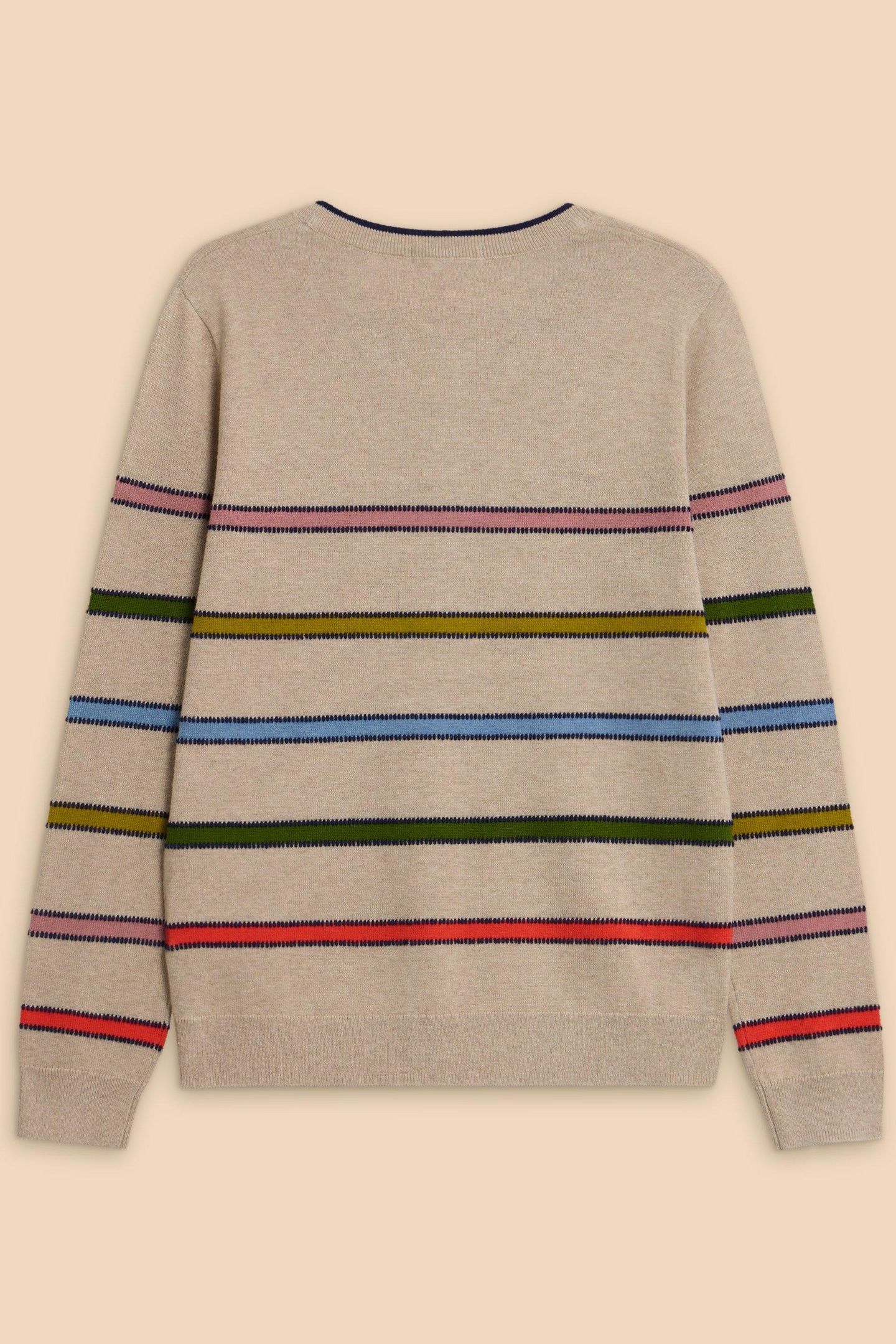 SIENNA STRIPE JUMPER IVORY MULTI 6