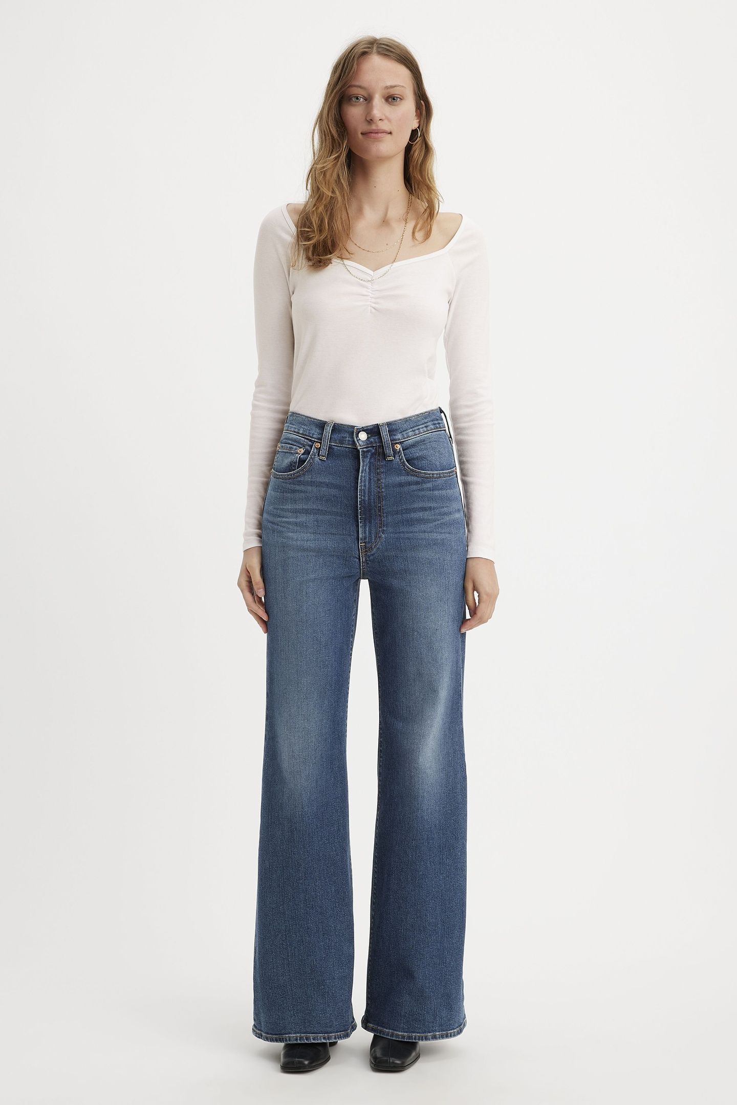 RIBCAGE BELL JEANS 1