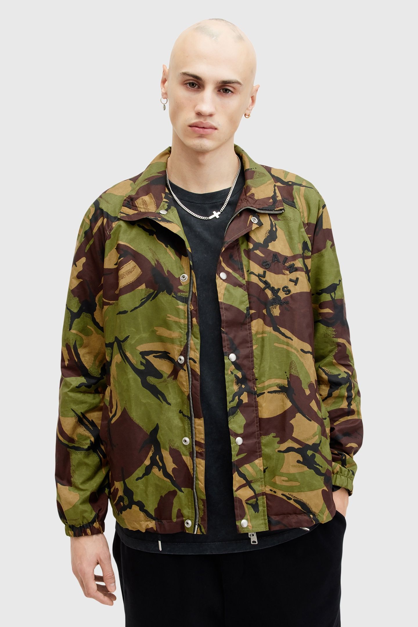 TIERRA TRACK JACKET CAMO GREEN 3