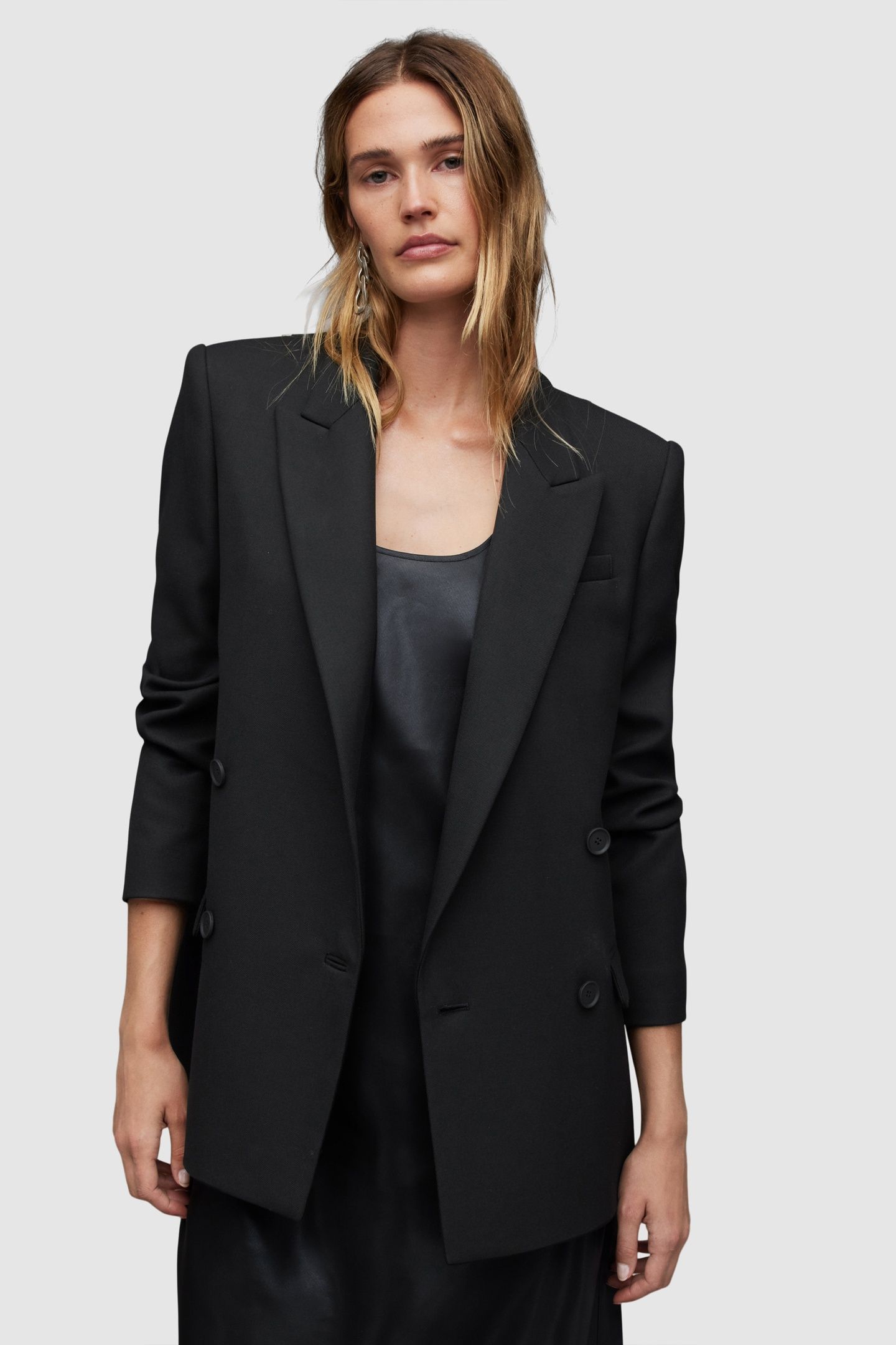 MERCER BLAZER BLACK 1