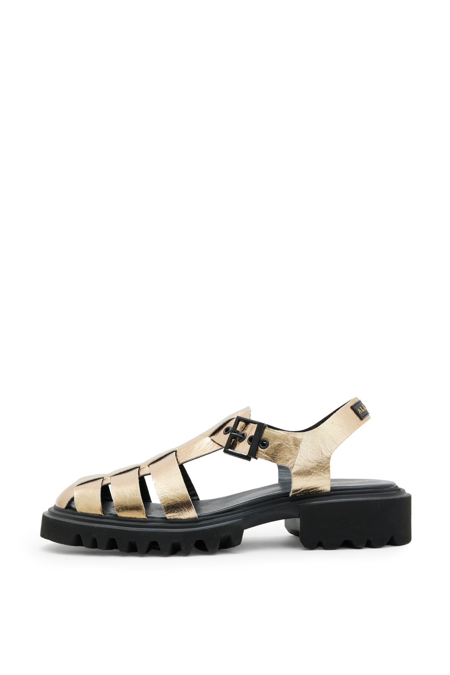 NESSA SANDAL METALLIC GOLD 2