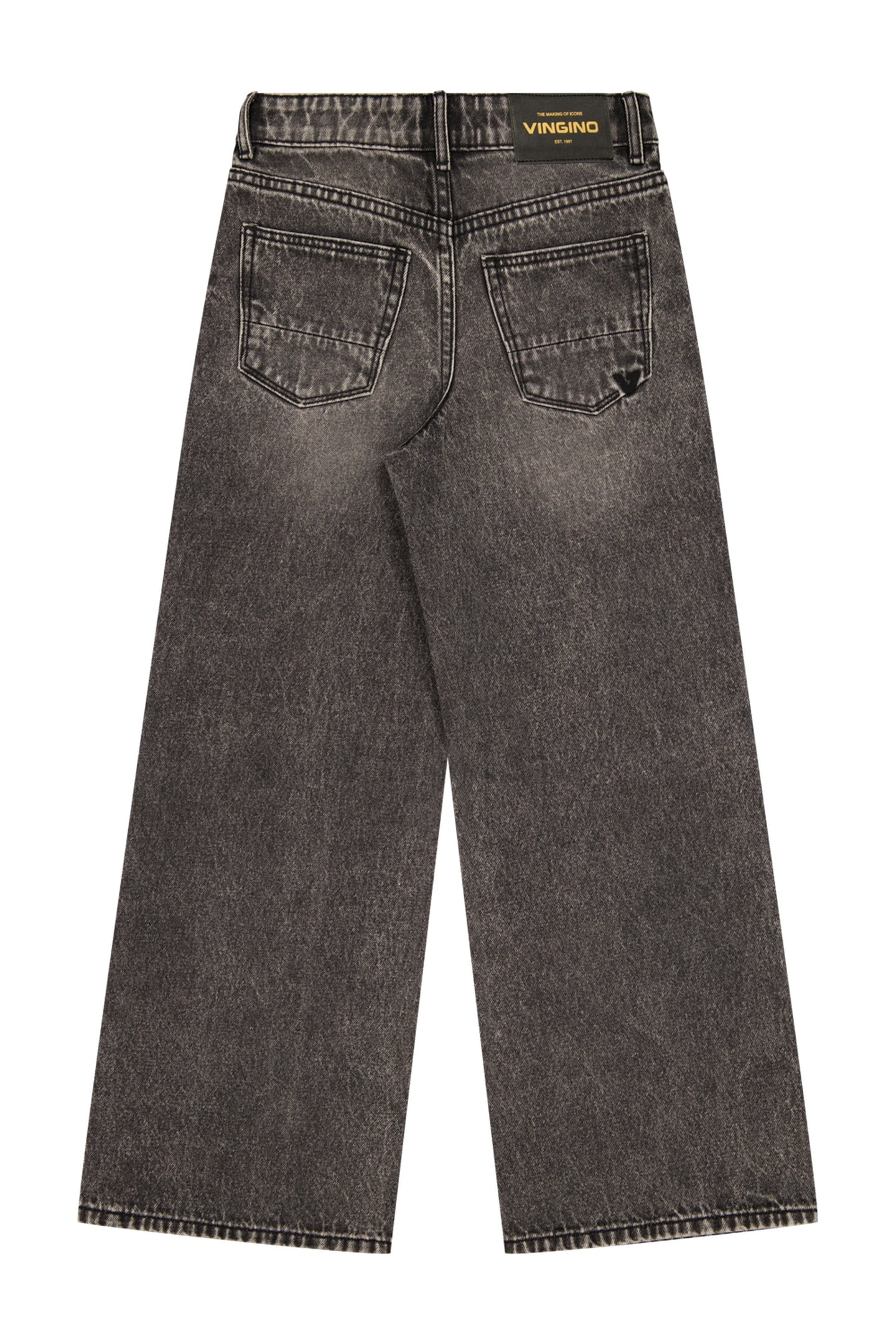 GIRLS CHERRY JEANS DARK GREY VINTAGE 2