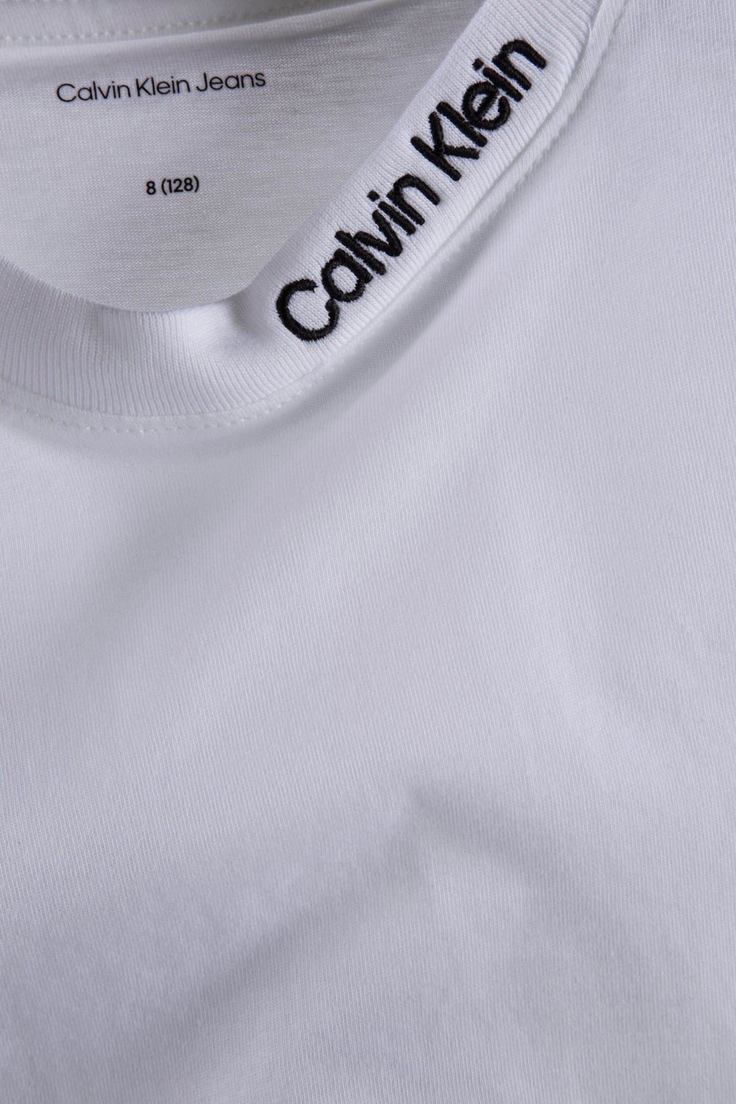 BOYS 2-PACK EMBROIDERED LOGO SHORT SLEEVE SET BRIGHT WHITE/B 5