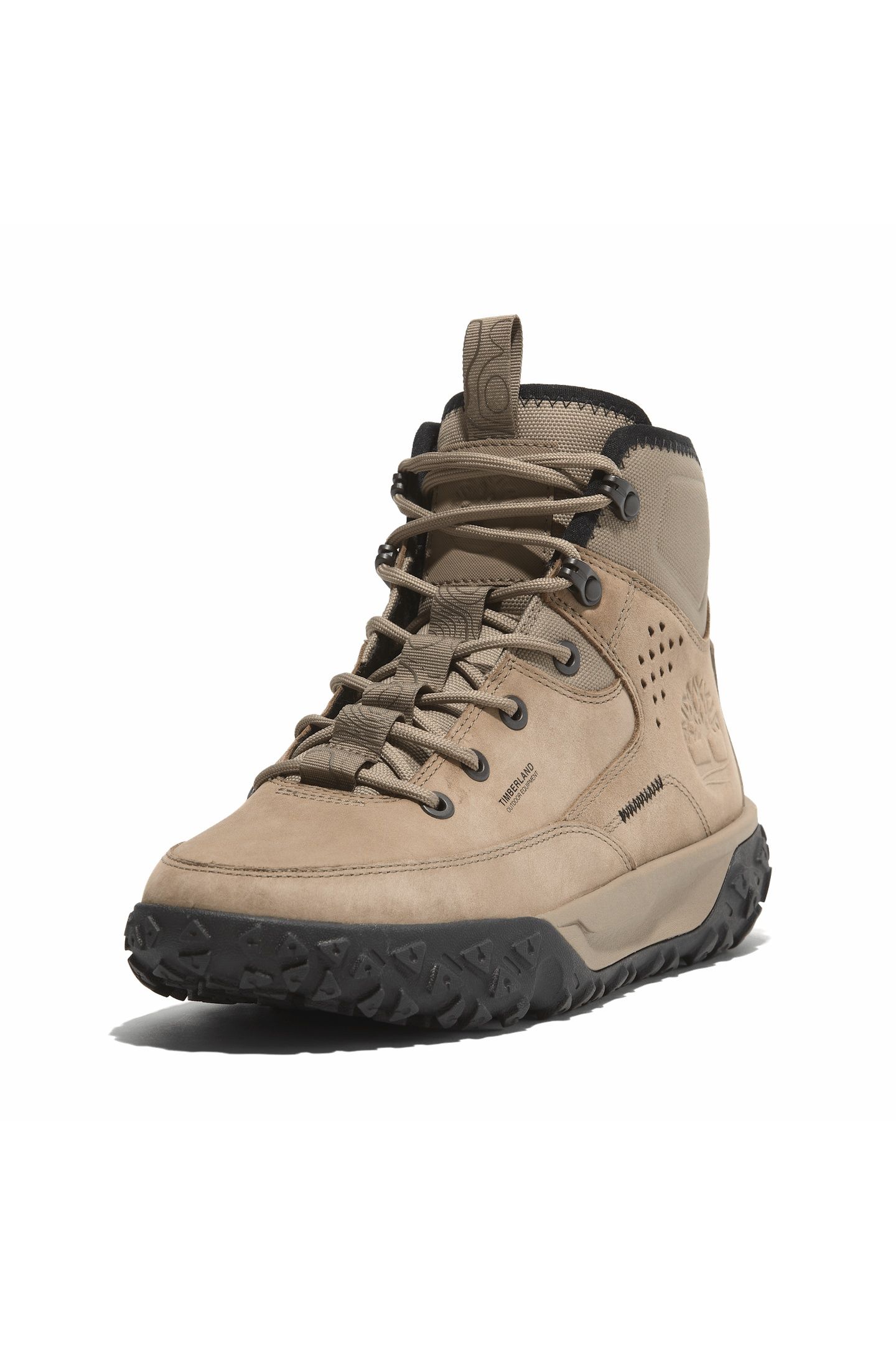 GREENSTRIDE MOTION 6 MID LACE UP HIKING BOOT MEDIUM BEIGE NU 3