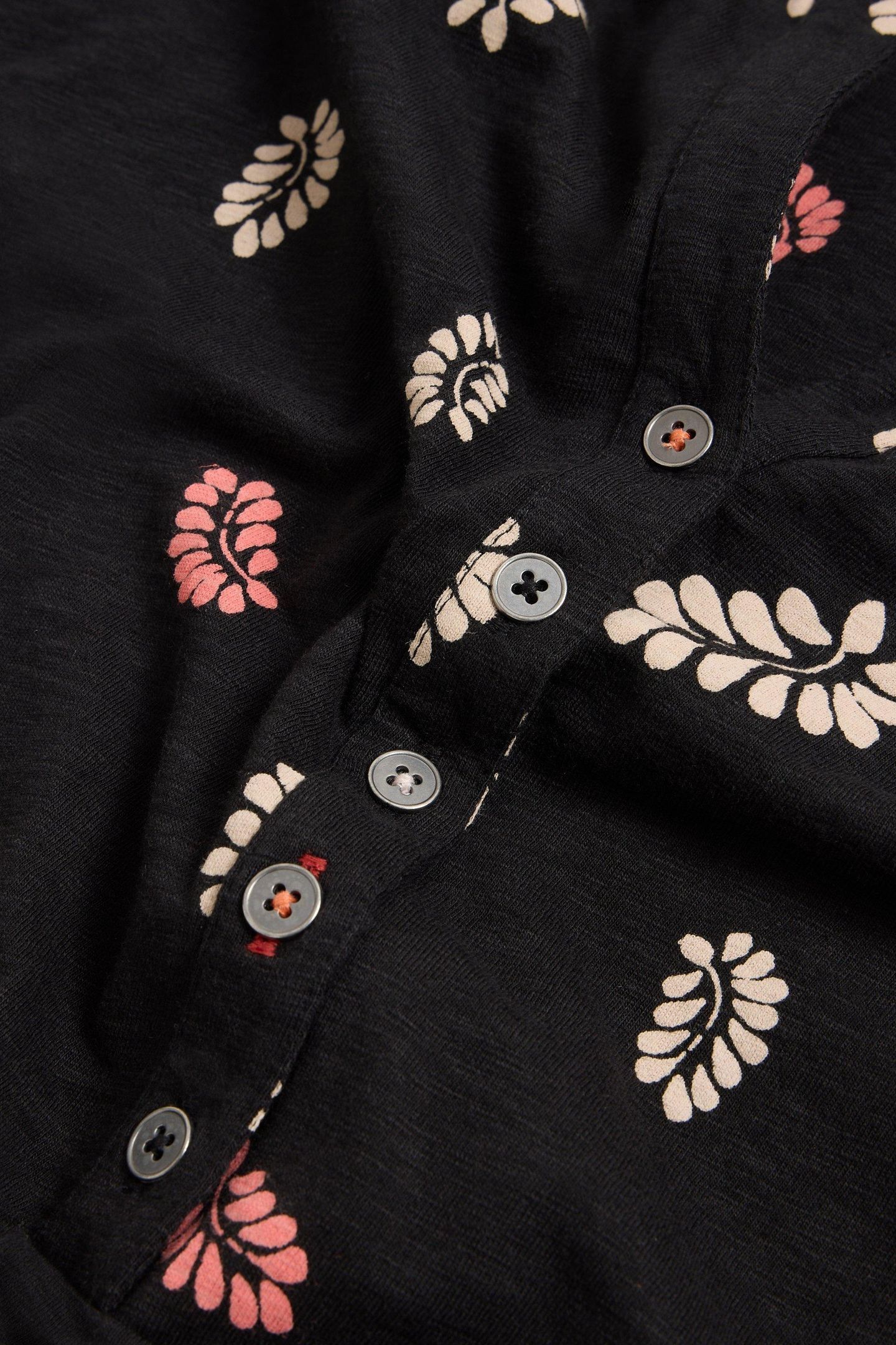 TAMMY COTTON JERSEY DRESS BLACK PRINT 8
