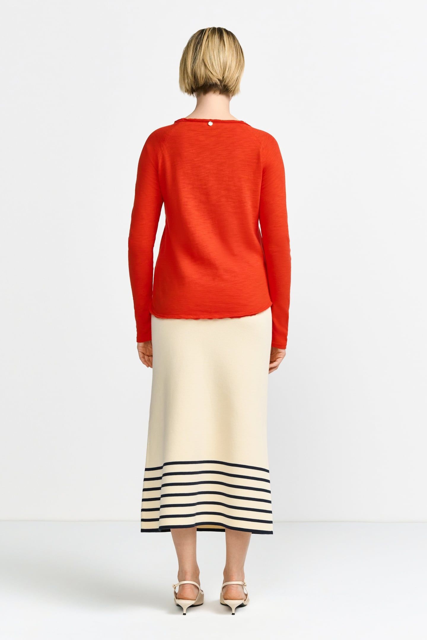 ORGANIC HEAVY JERSEY SUNSET RED 5