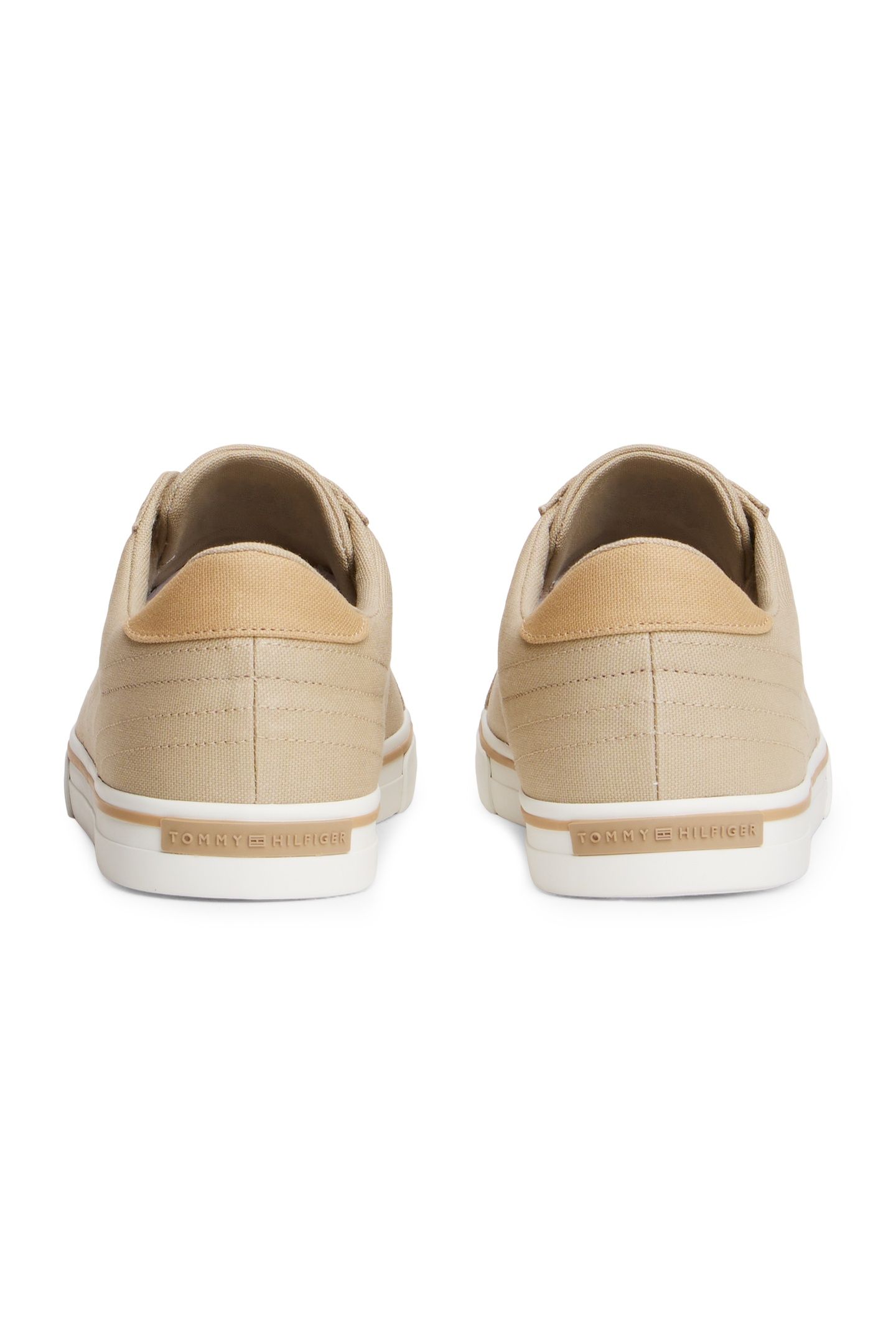 CANVAS EMBOSSED TRAINERS SANDALWOOD 4