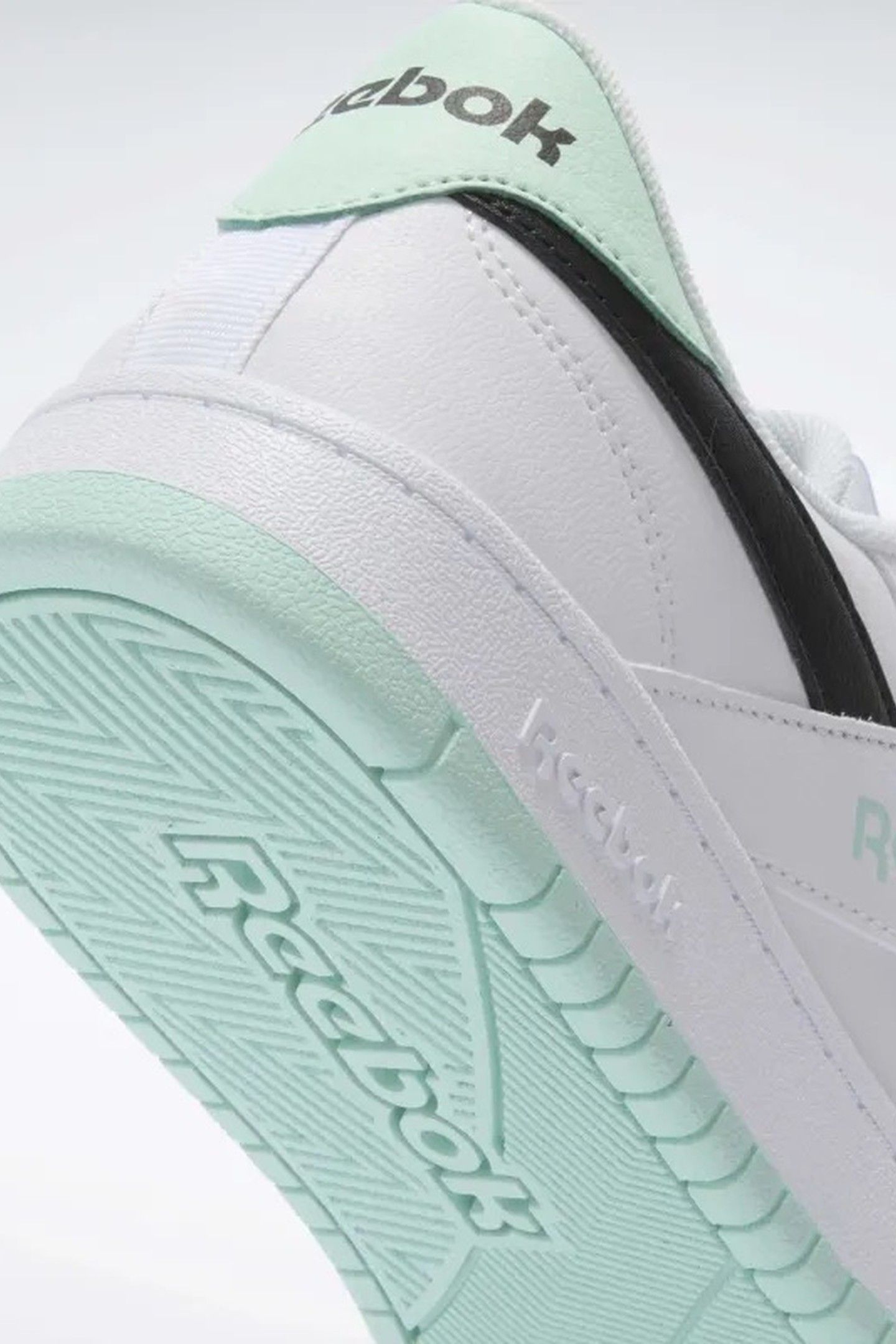 UNISEX REEBOK BB 1000 WHITE/BLACK/GLITCH AQUA 7