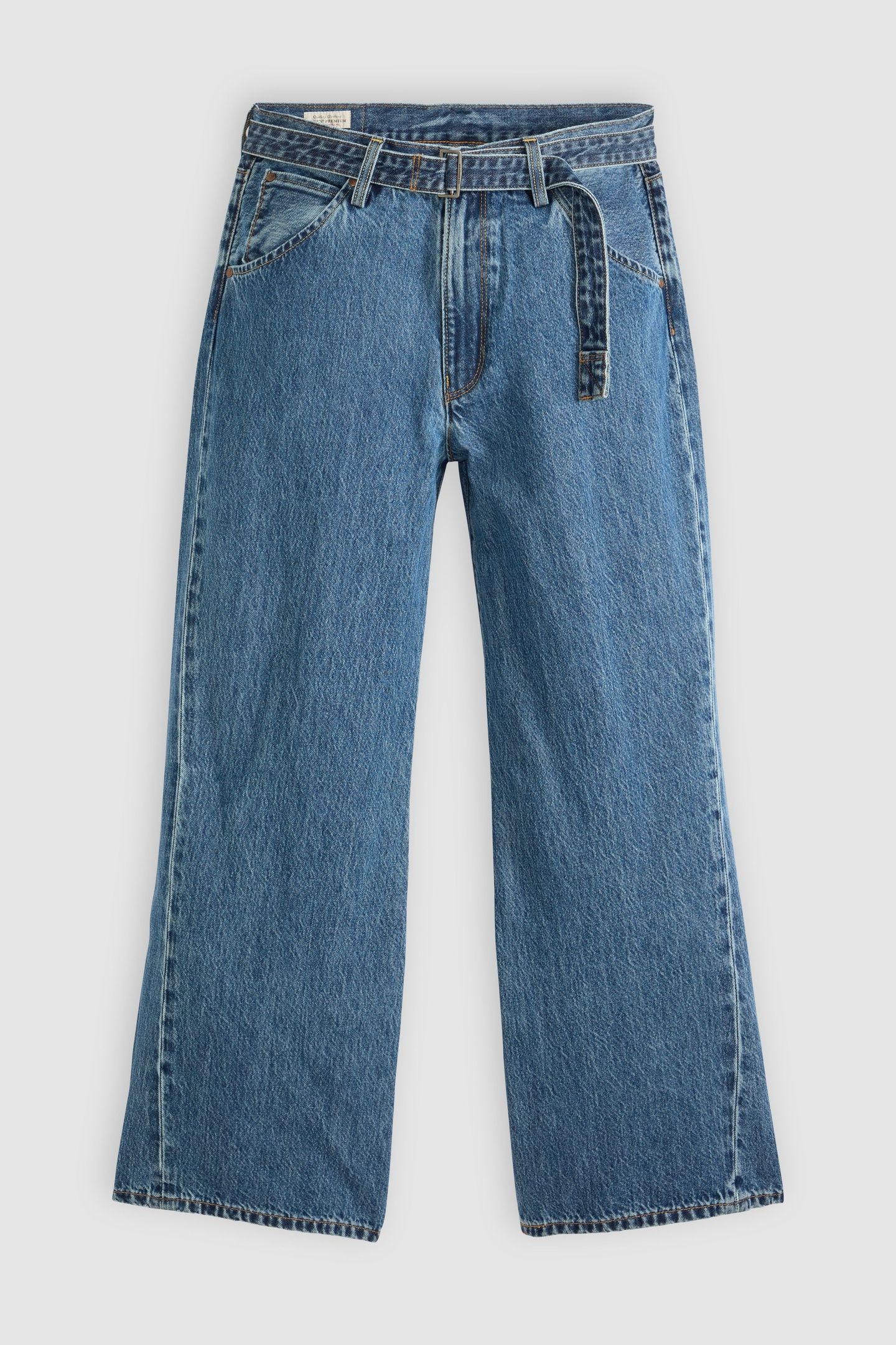 TWISTED BAGGY WIDE JEANS 6