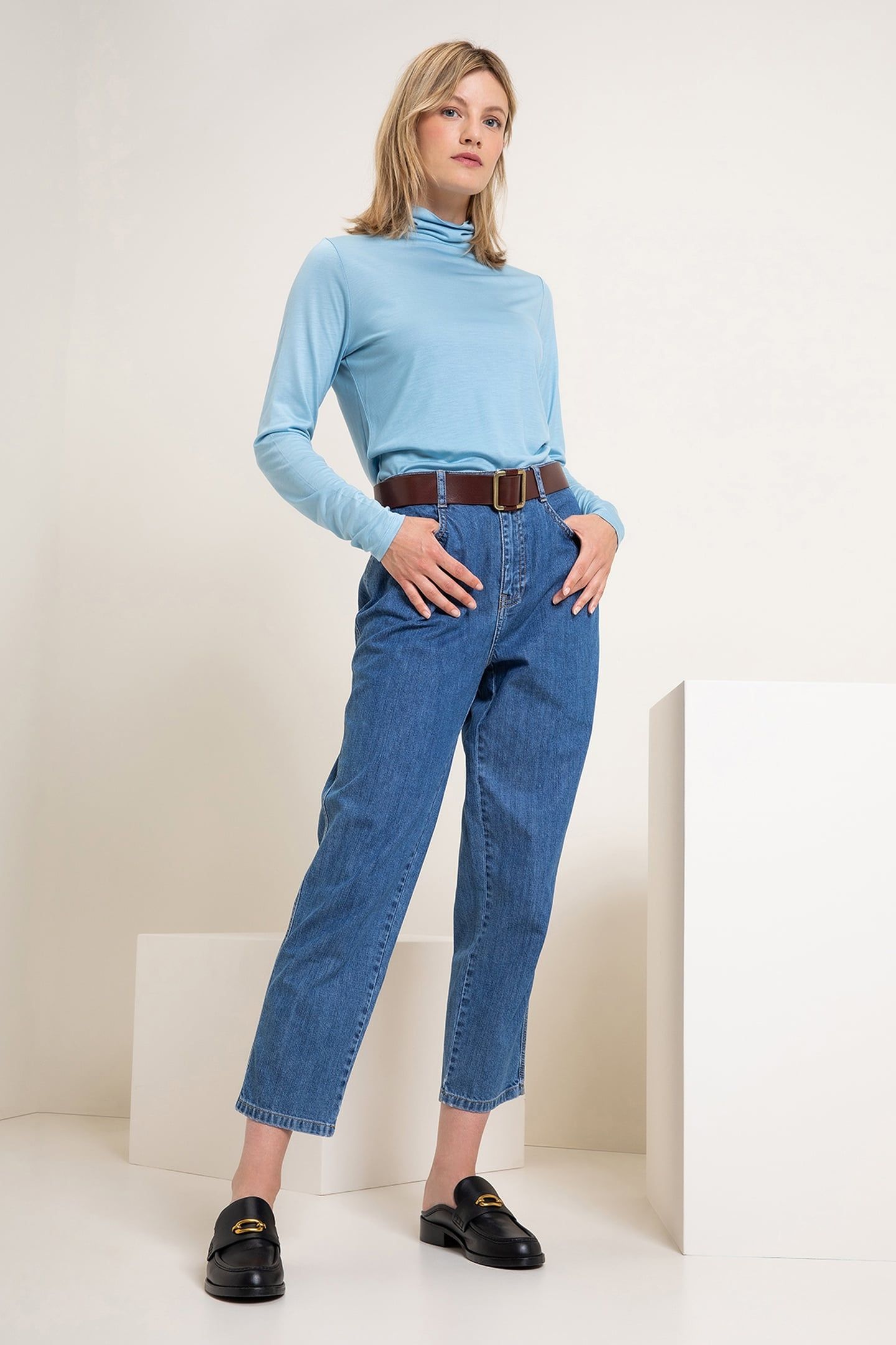 THEO T-SHIRT ICE BLUE 2