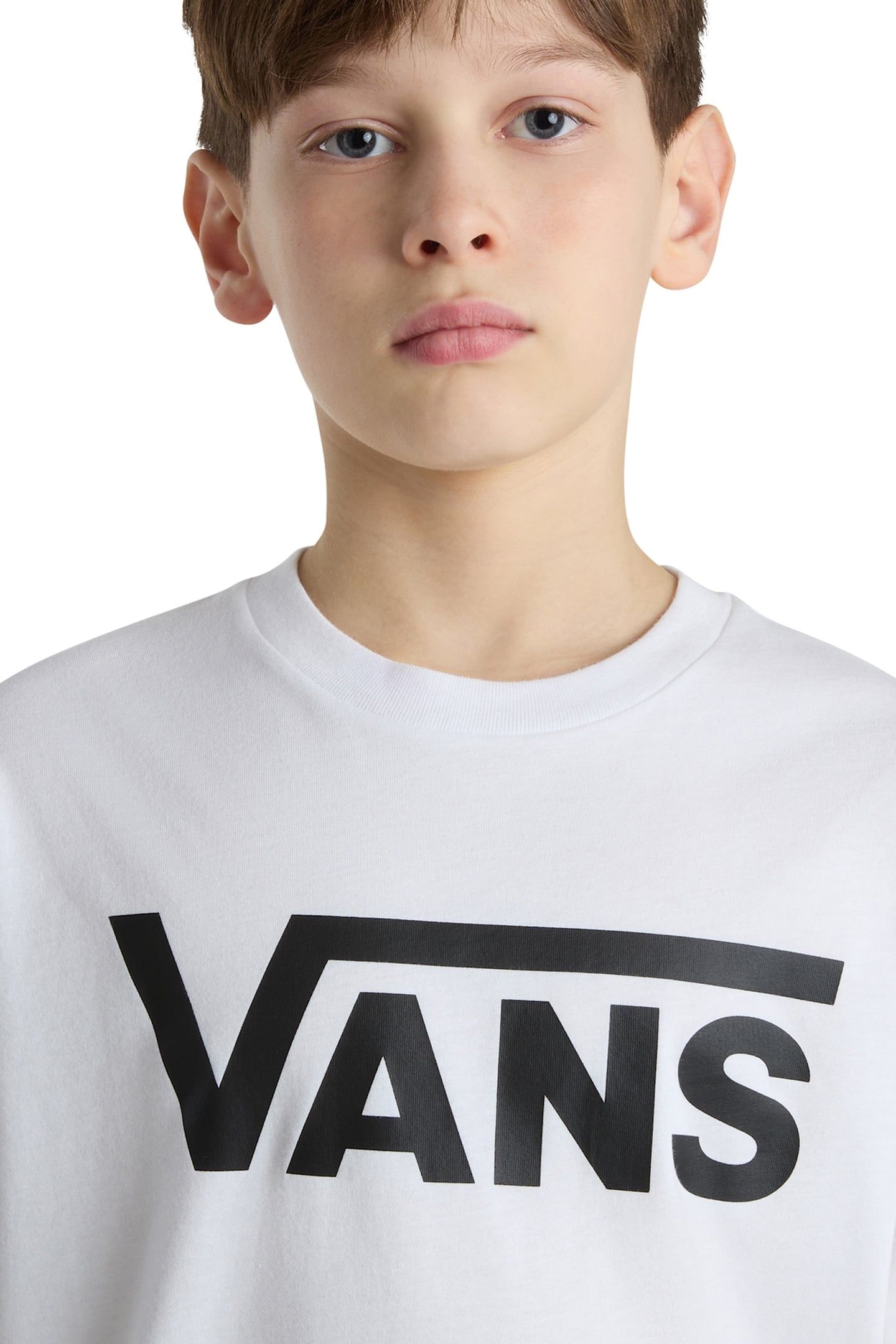 BOYS VANS CLASSIC WHITE 6
