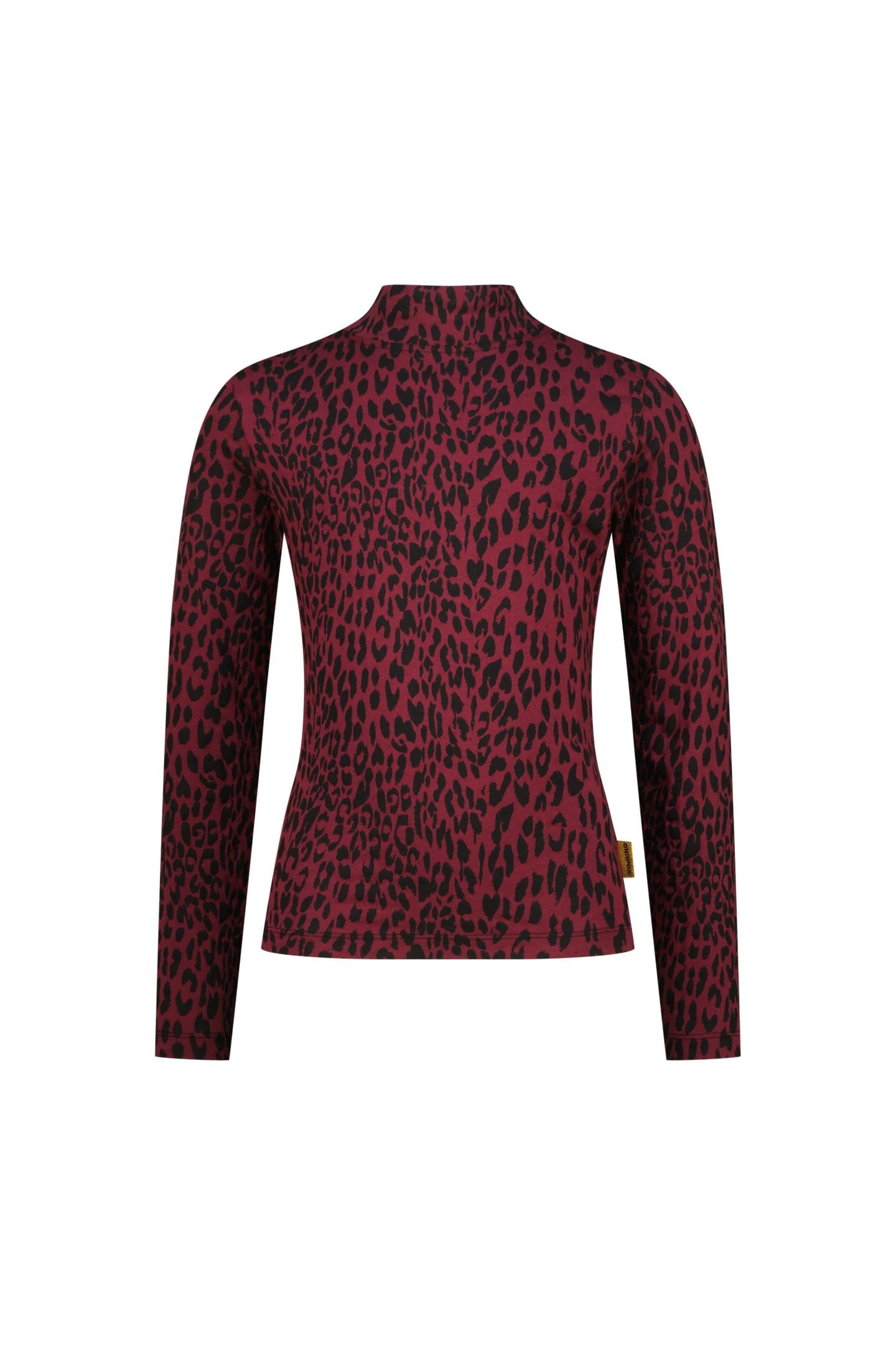 GIRLS JANNY T-SHIRT BURGUNDY RED 1