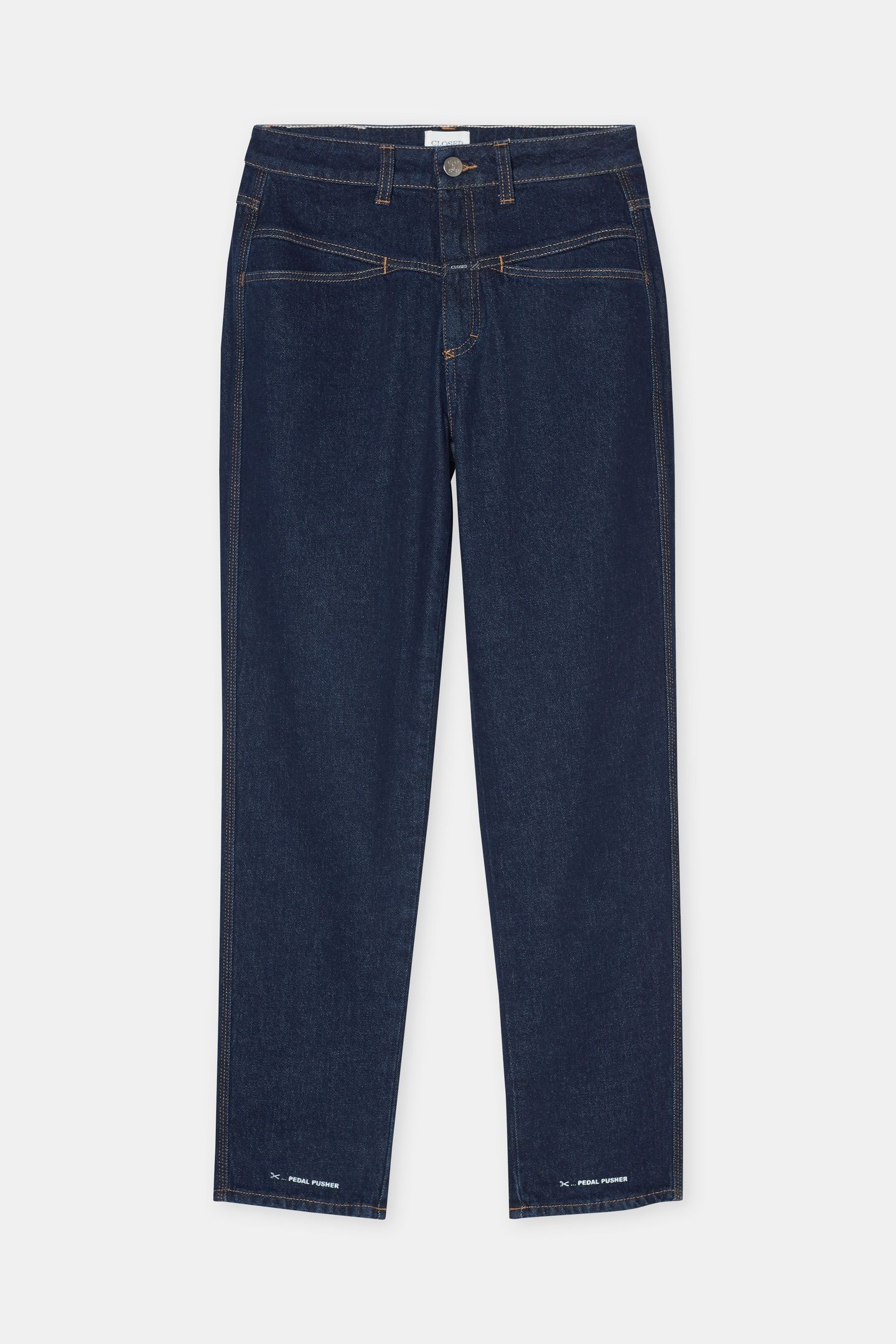 PEDAL PUSHER JEANS DARK BLUE 3