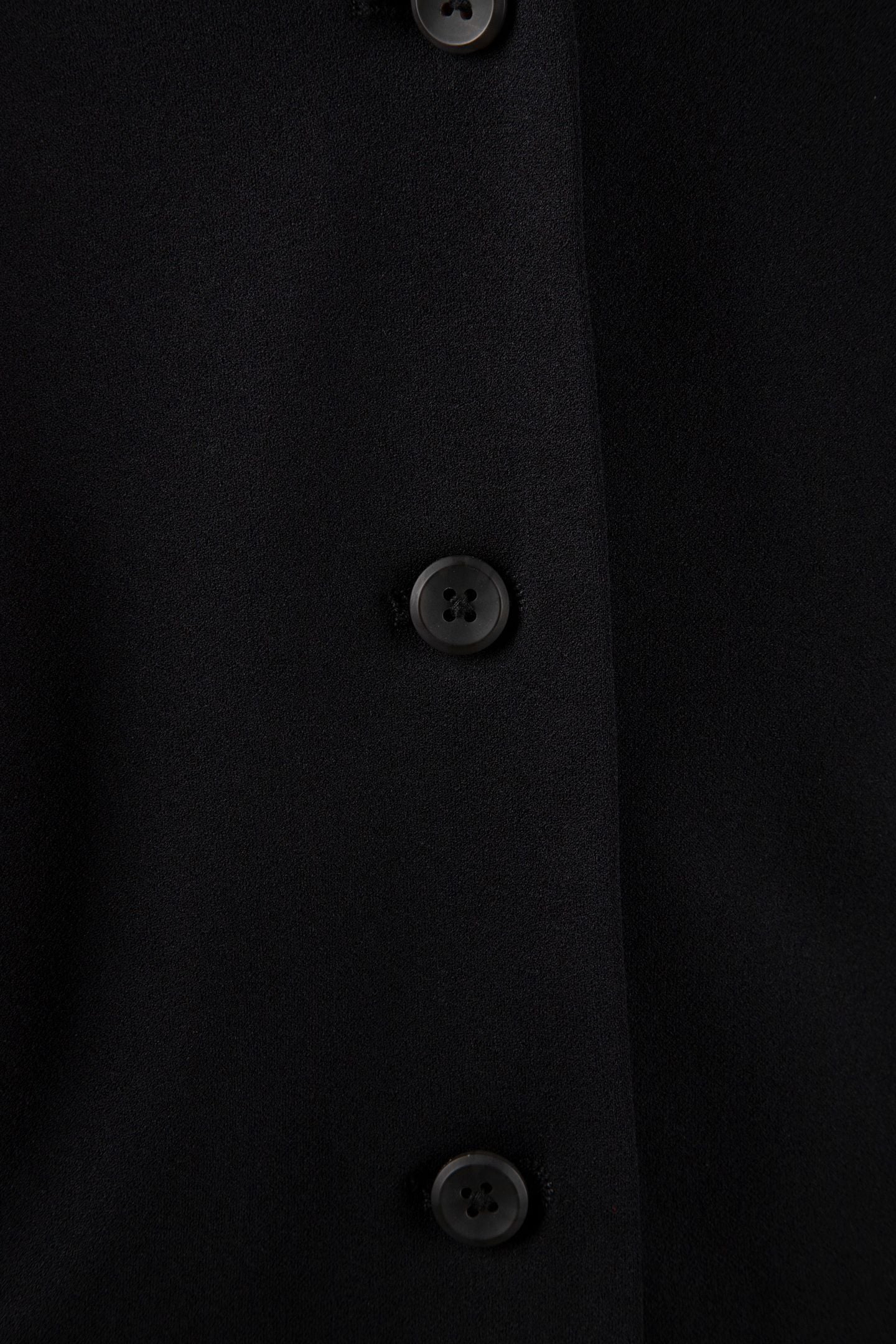 STRETCH CREPE VEST BLACK 4