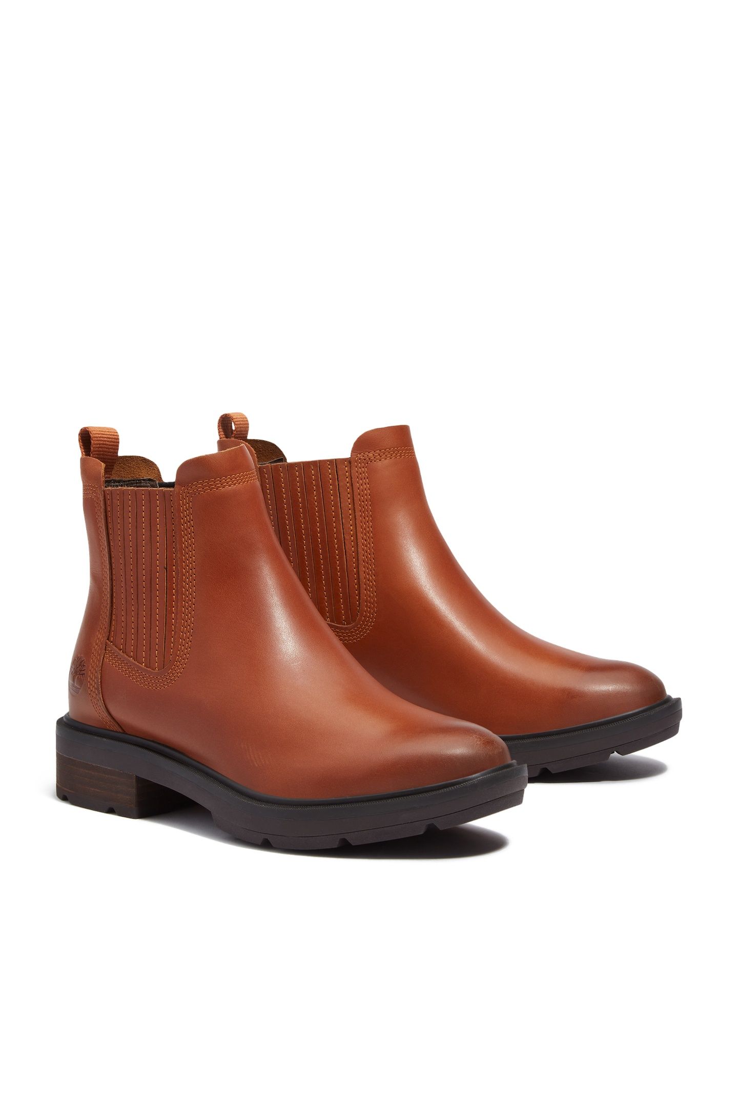 BRIMFIELD MID CHELSEA BOOT BROWN FULL GRAIN 2