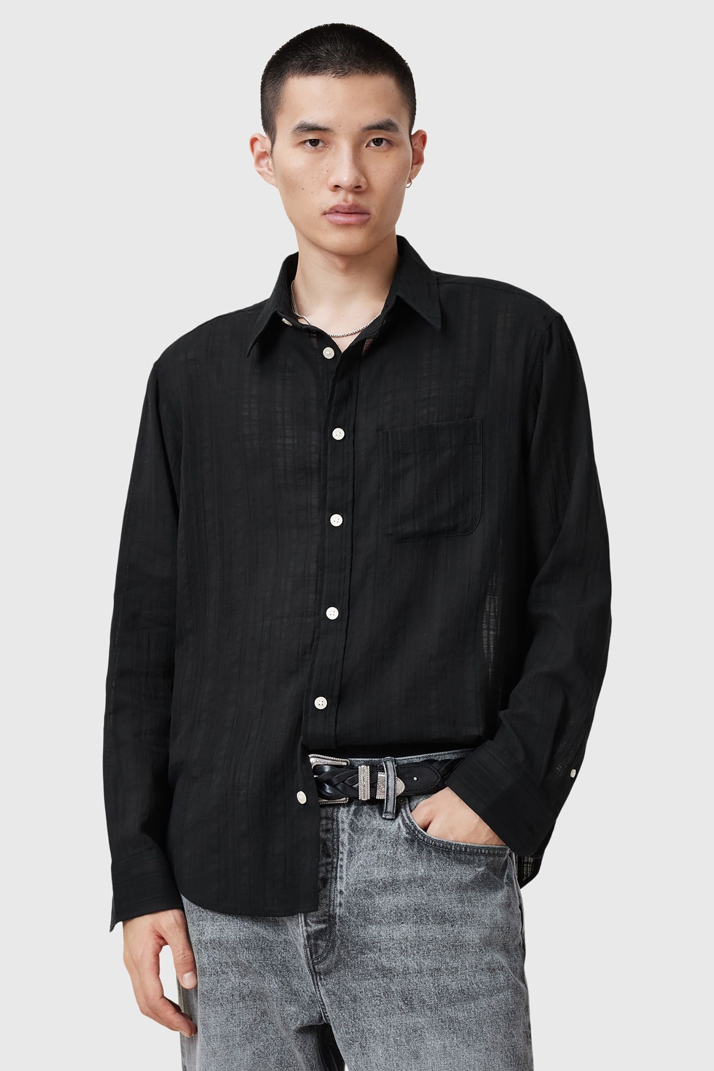 KARMI LS SHIRT BLACK 3