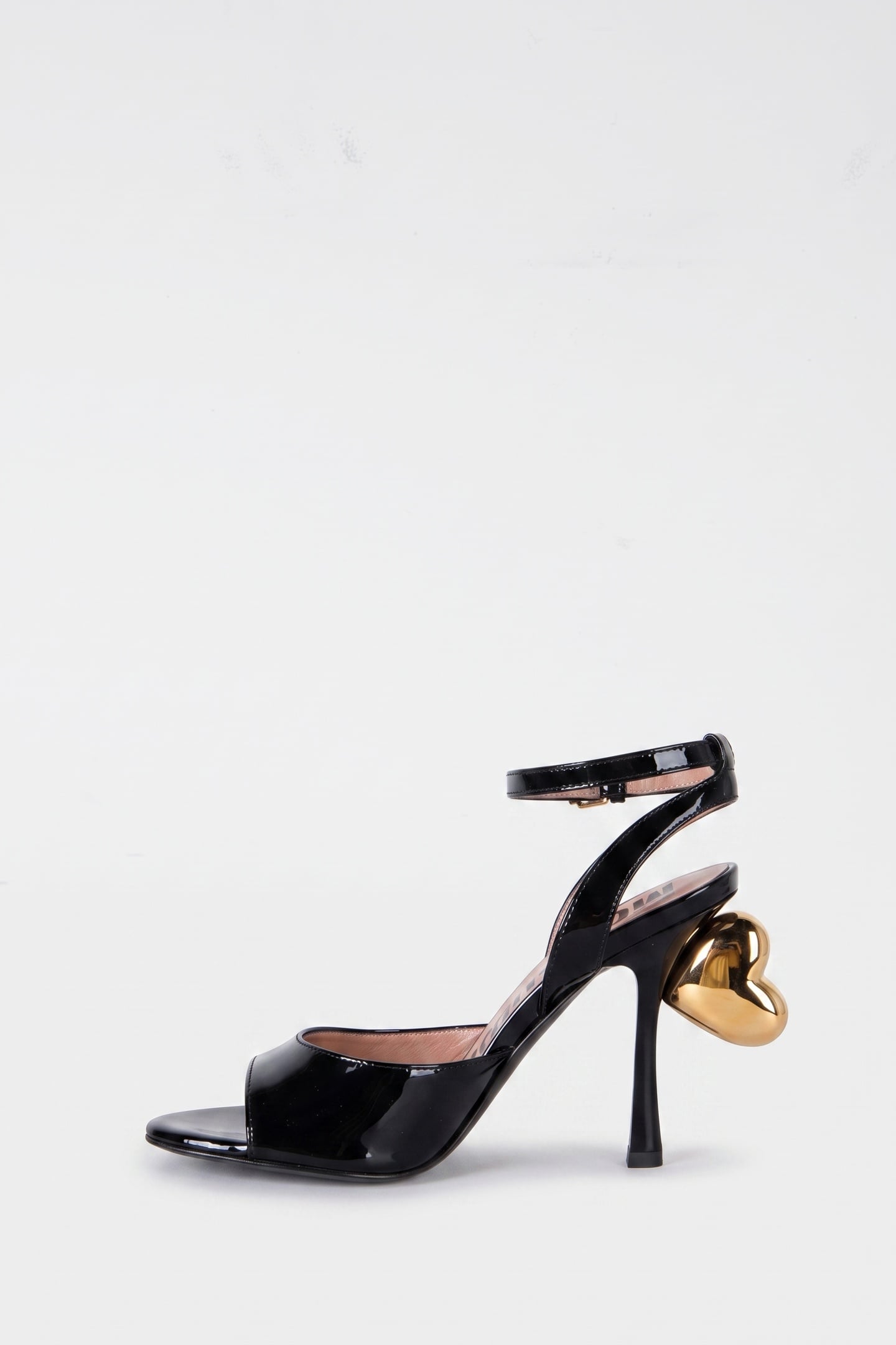 GOATSKIN SANDALS BLACK 2