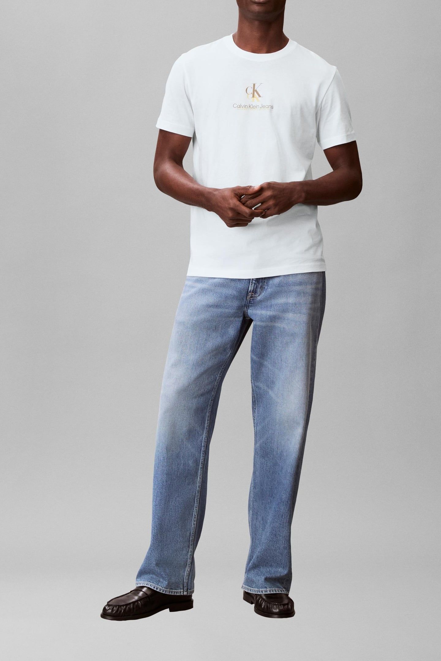 SHADOW LOGO TEE BRIGHT WHITE 5
