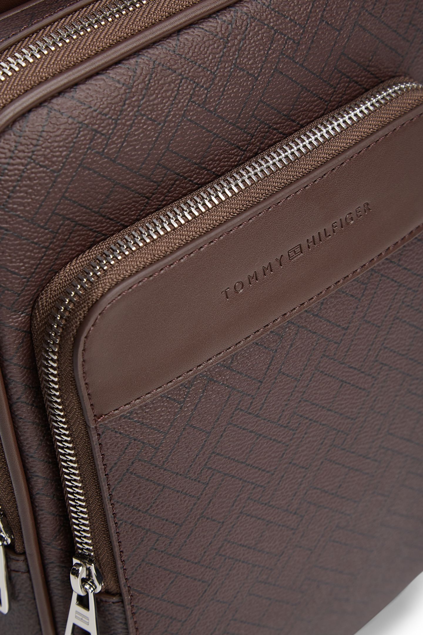 FLAG MONOGRAM SLING BAG COFFEE BEAN 4