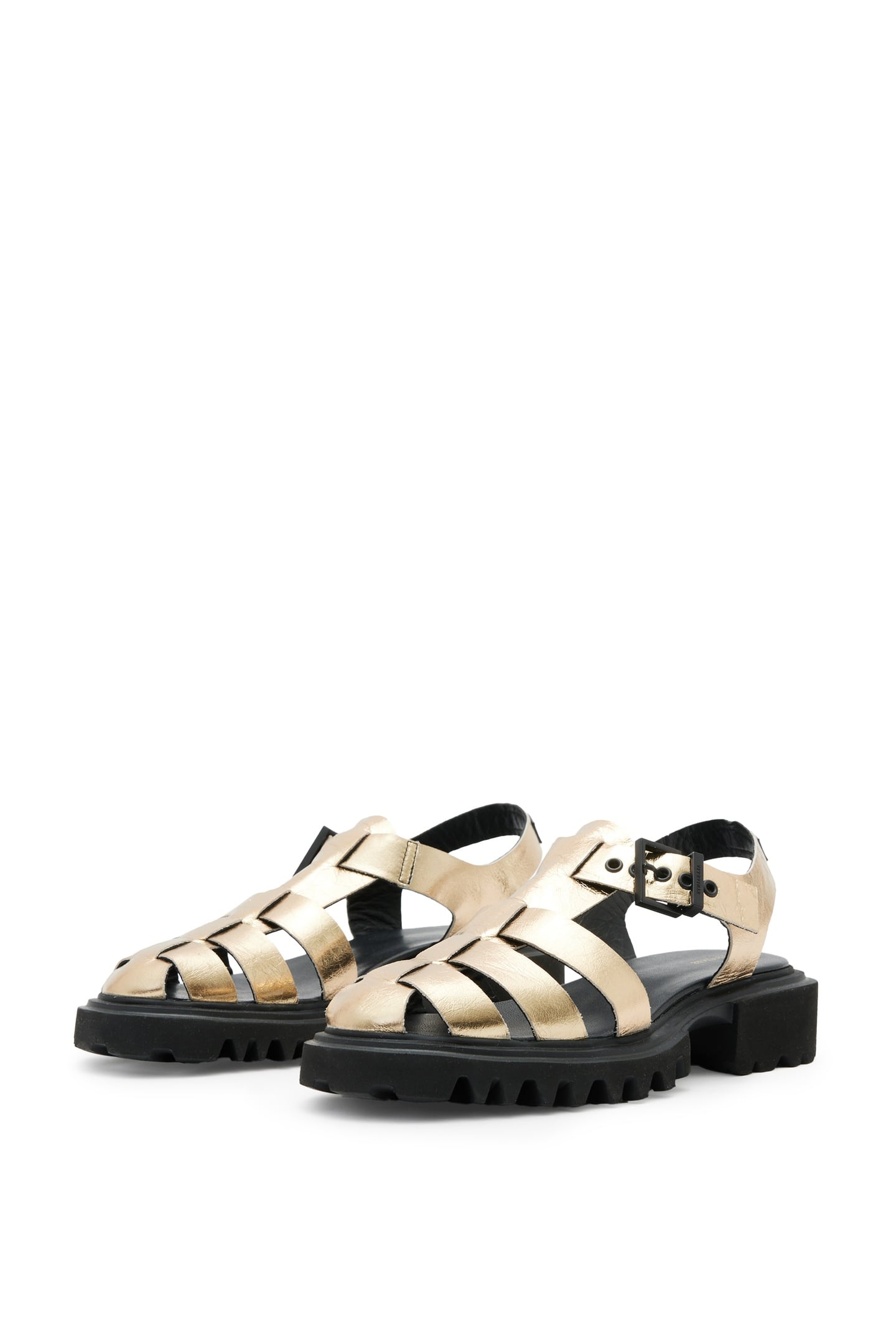 NESSA SANDAL METALLIC GOLD 6