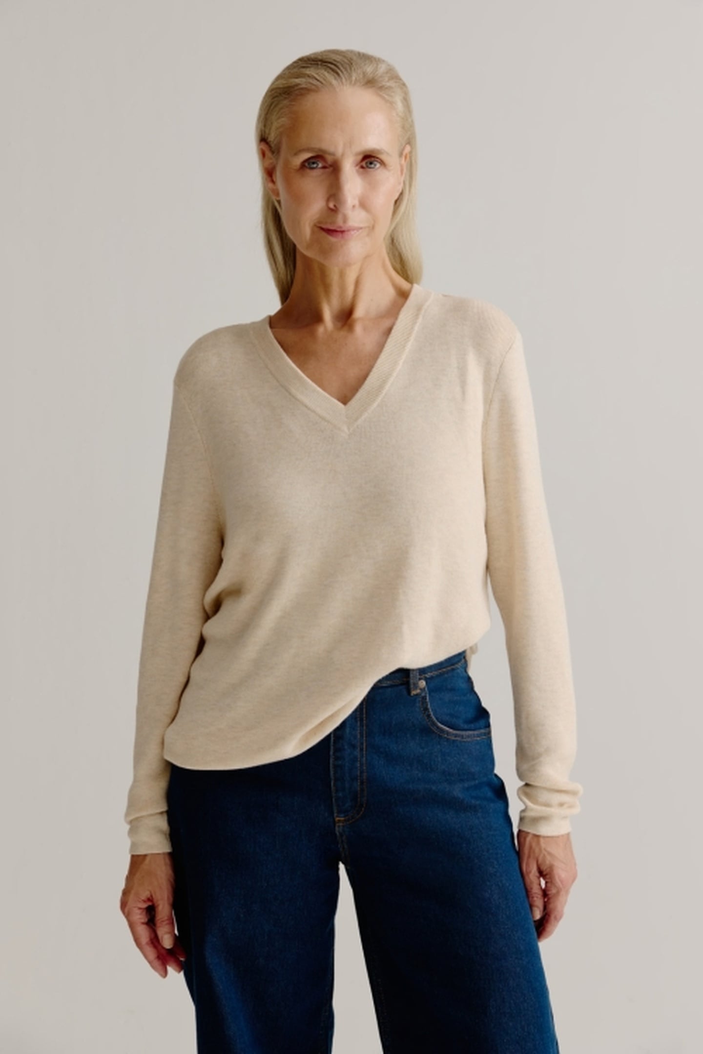 ASTRID SWEATER SAND 1