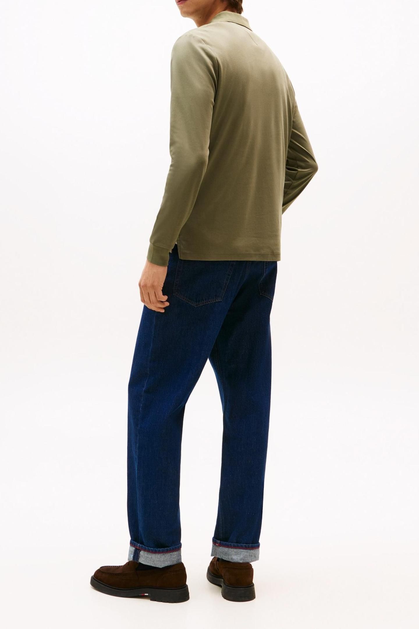 L/S LIQUID COTTON BATTLE GREEN 3