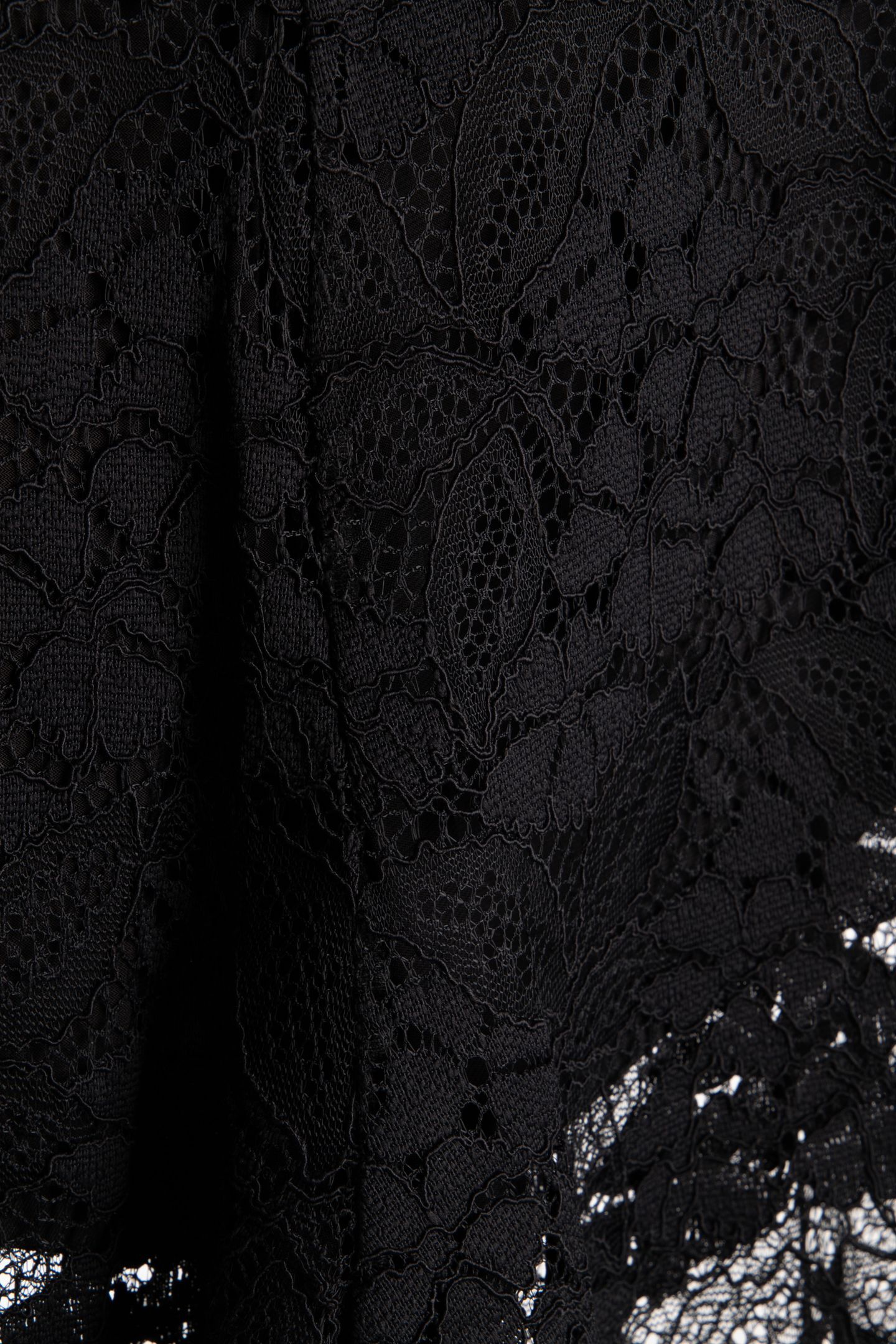 STRETCH LACE TROUSERS BLACK 4
