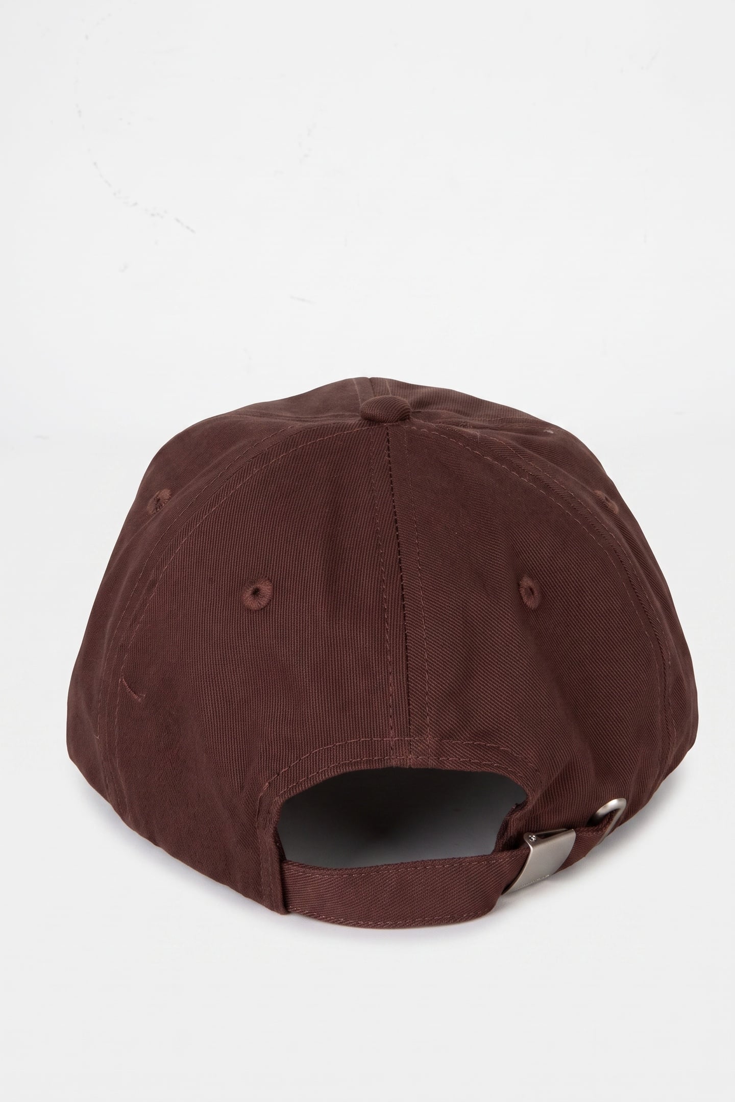 MONOGRAM EMBROIDERY CAP RICH BROWN 2