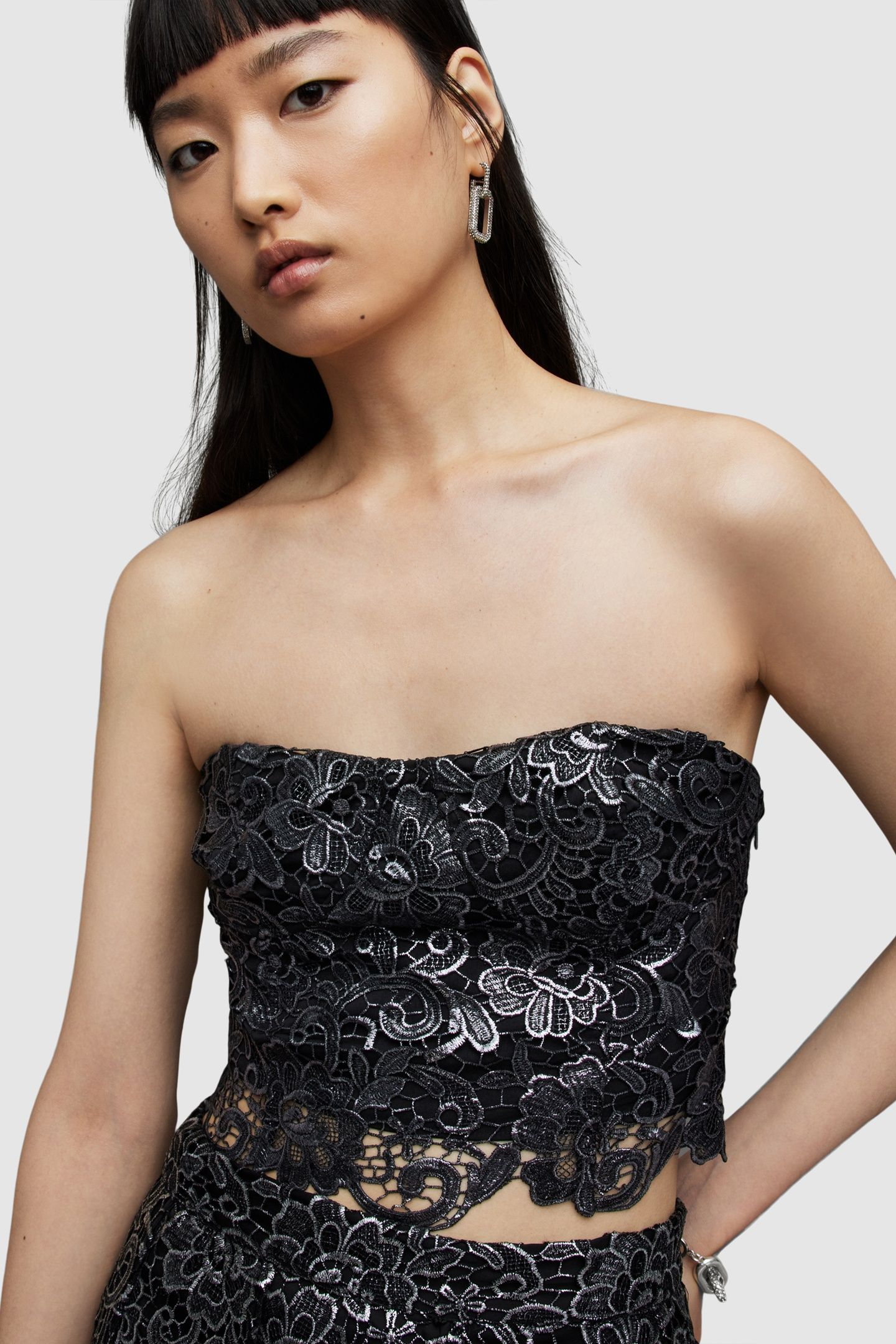 SIENA BRODERIE CORSE GUNMETAL GREY 3